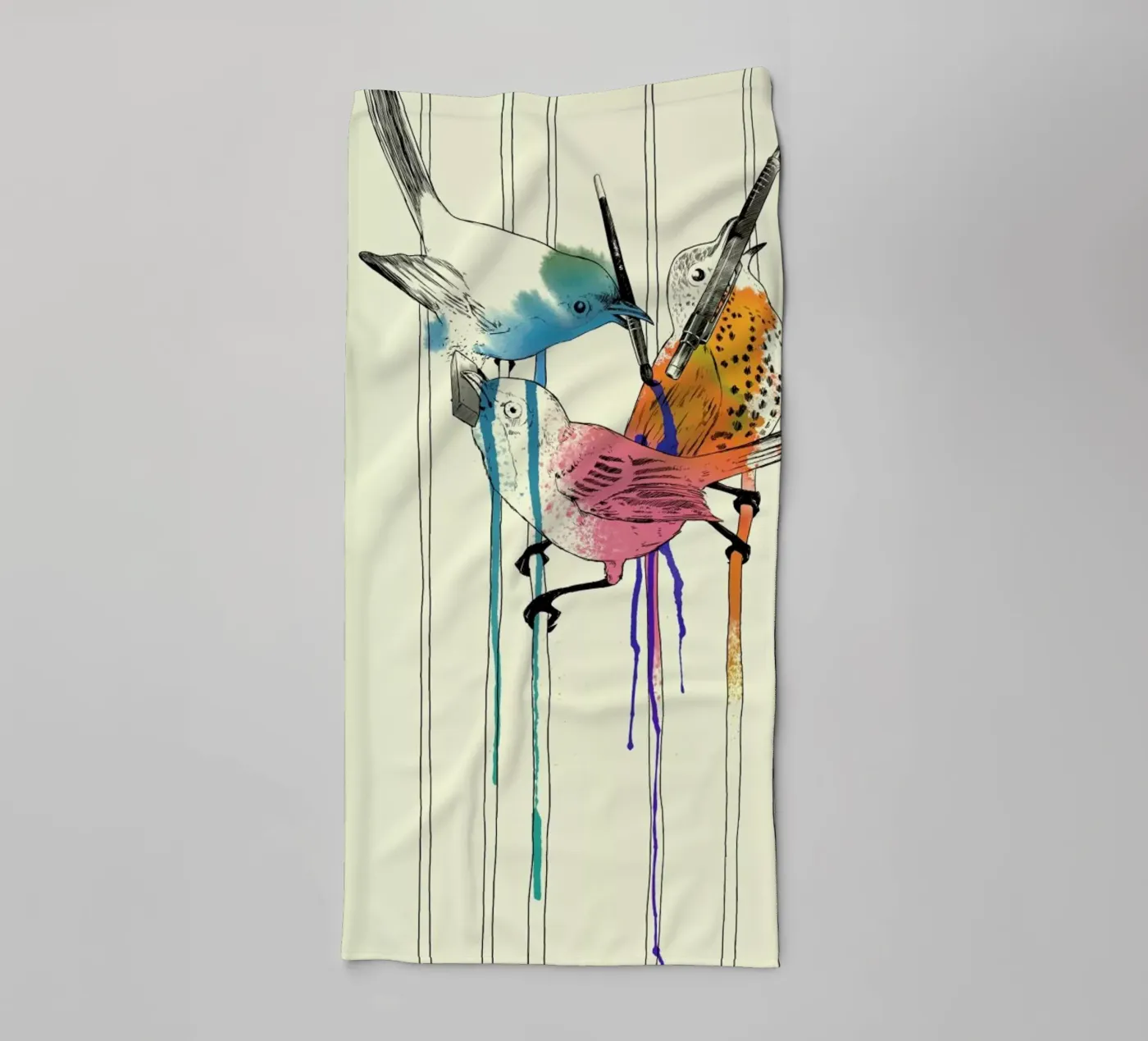 Independency towel by Matheus Lopes Castro