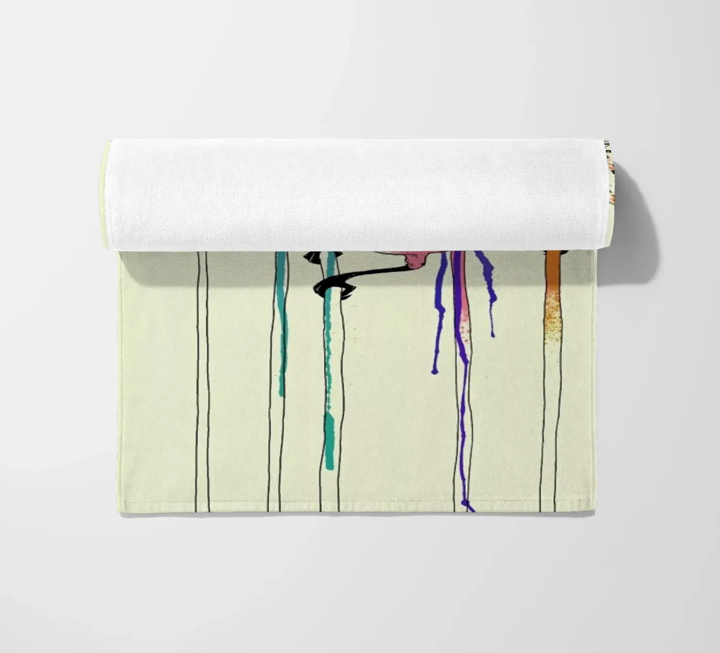 Independency beach towel by Matheus Lopes Castro