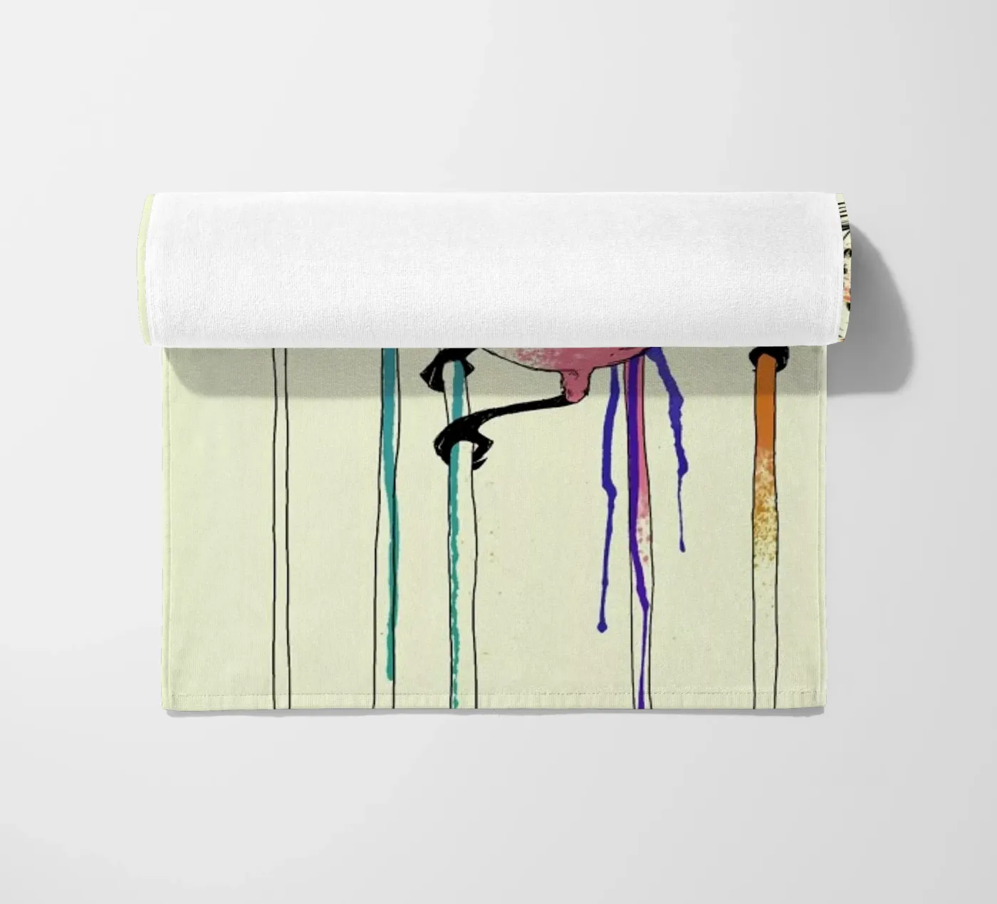 Independency beach towel by Matheus Lopes Castro