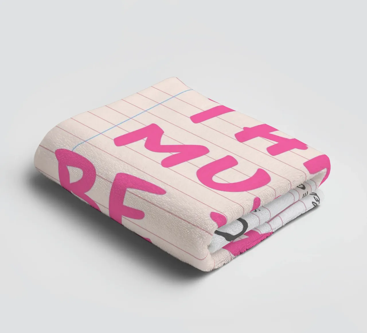 This Must Be The Place Guest Check Print, towel by pdigitalprints