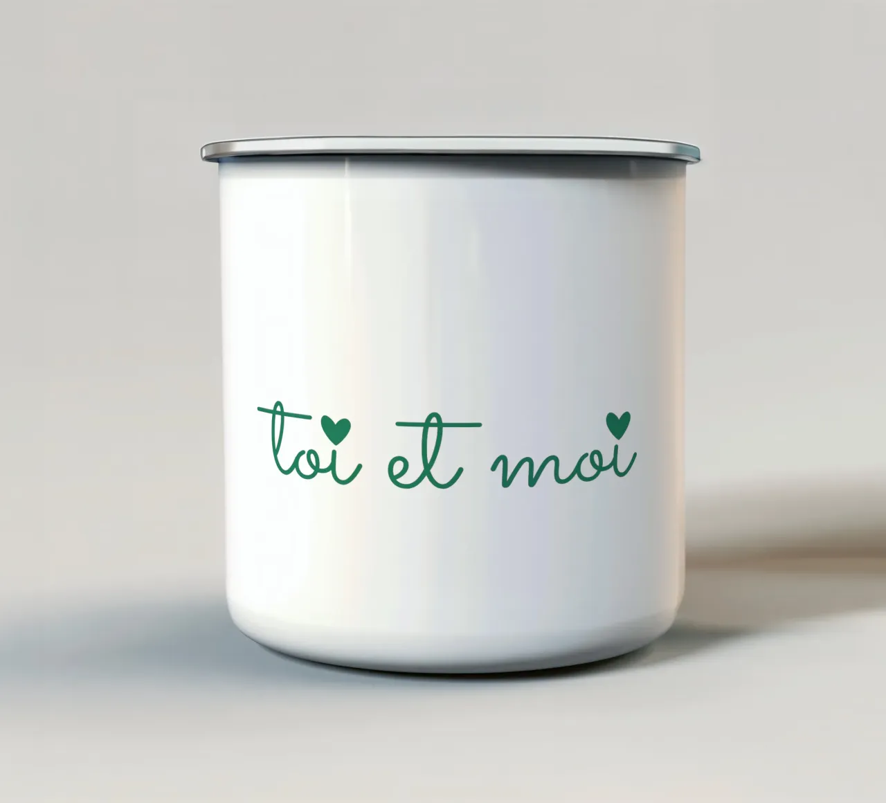 Io e te tazza in smalto da HummelBär