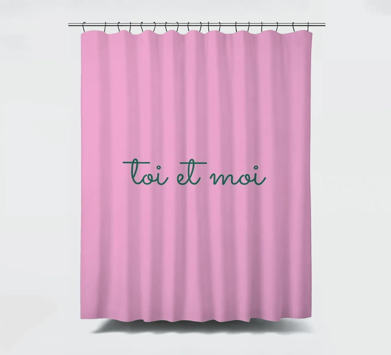 You and Me shower curtain by HummelBär