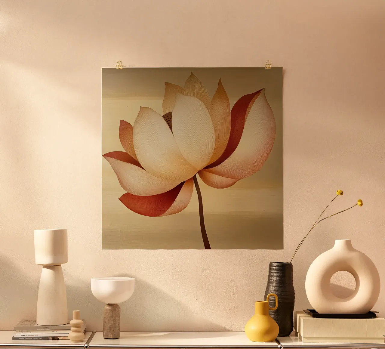 Lotus Bloem poster da Imagine