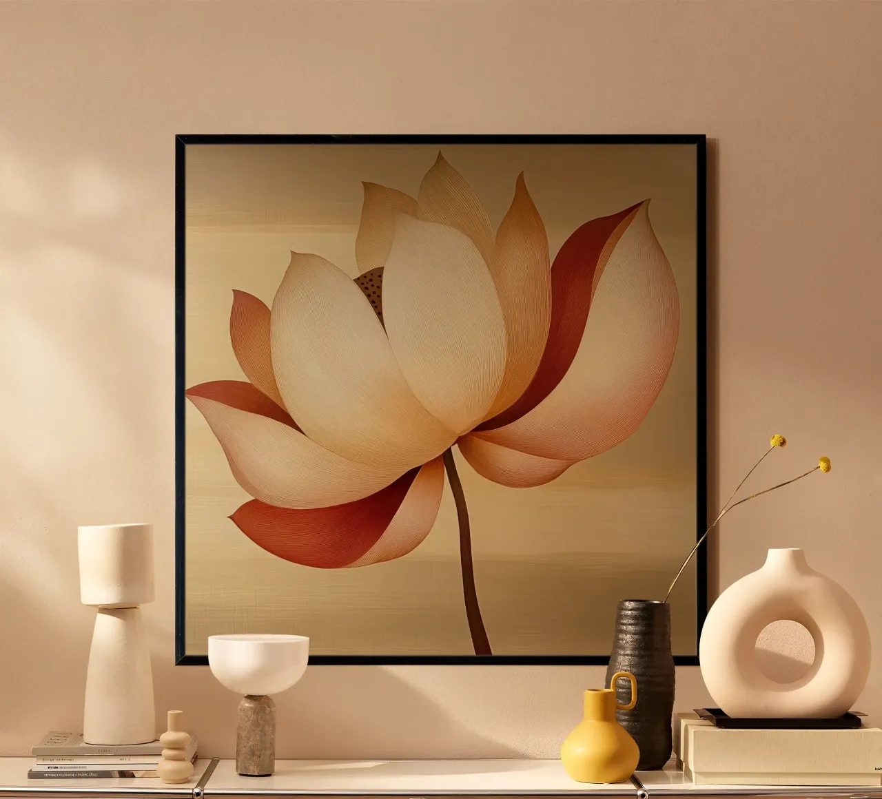 Lotus Bloem poster da Imagine