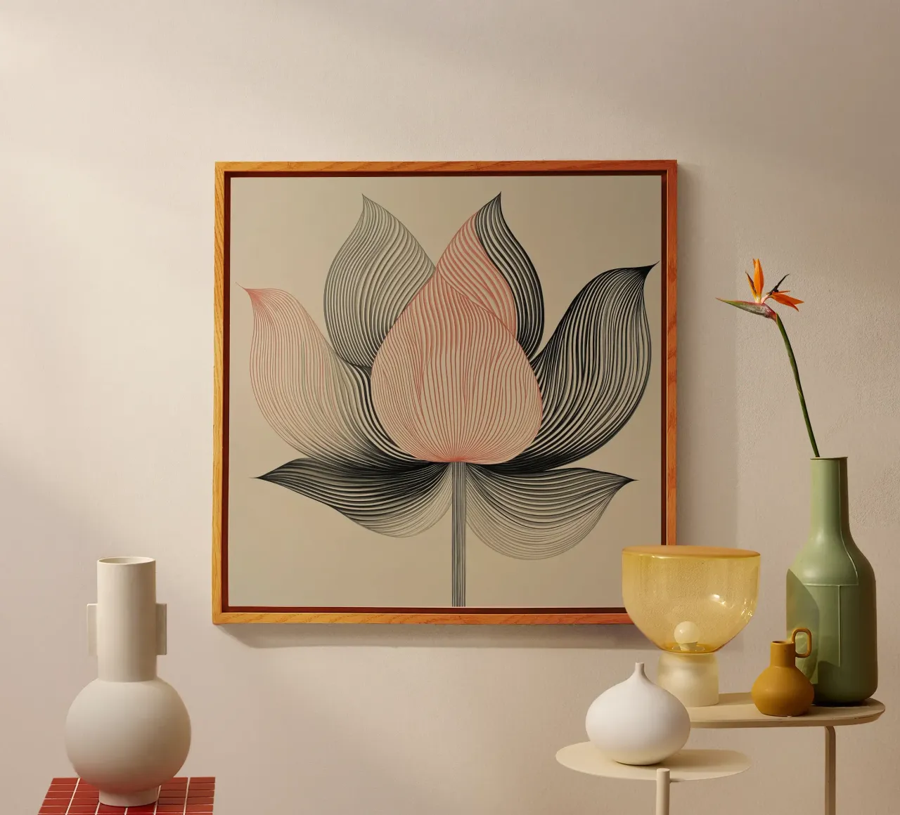 Lotus Bloem plexiglass da Imagine