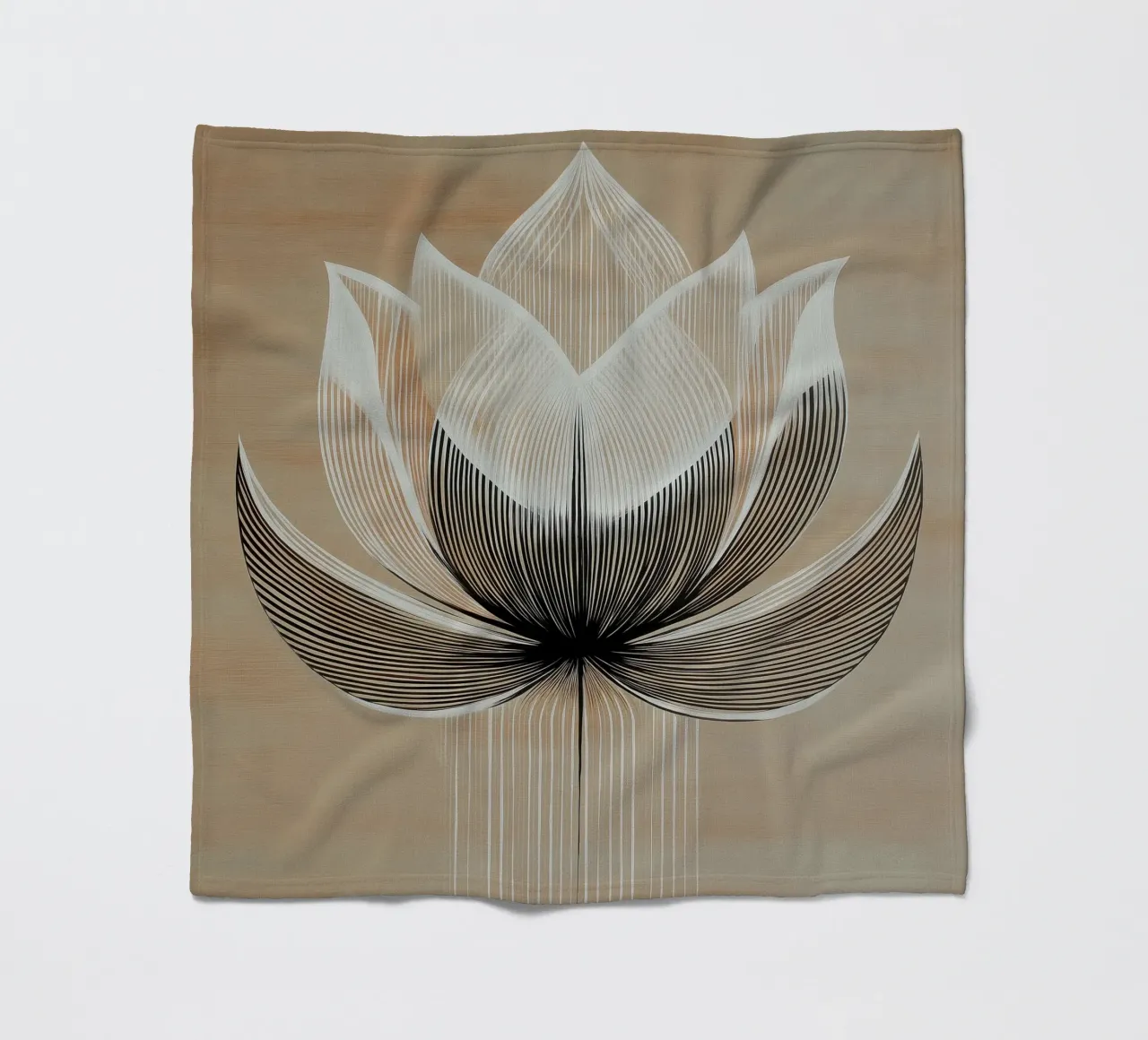 Lotus Bloem coperta in pile da Imagine