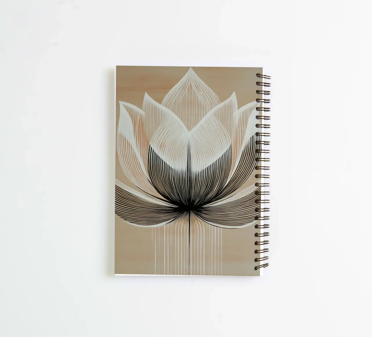 Lotus Bloem spiral notebook by Imagine