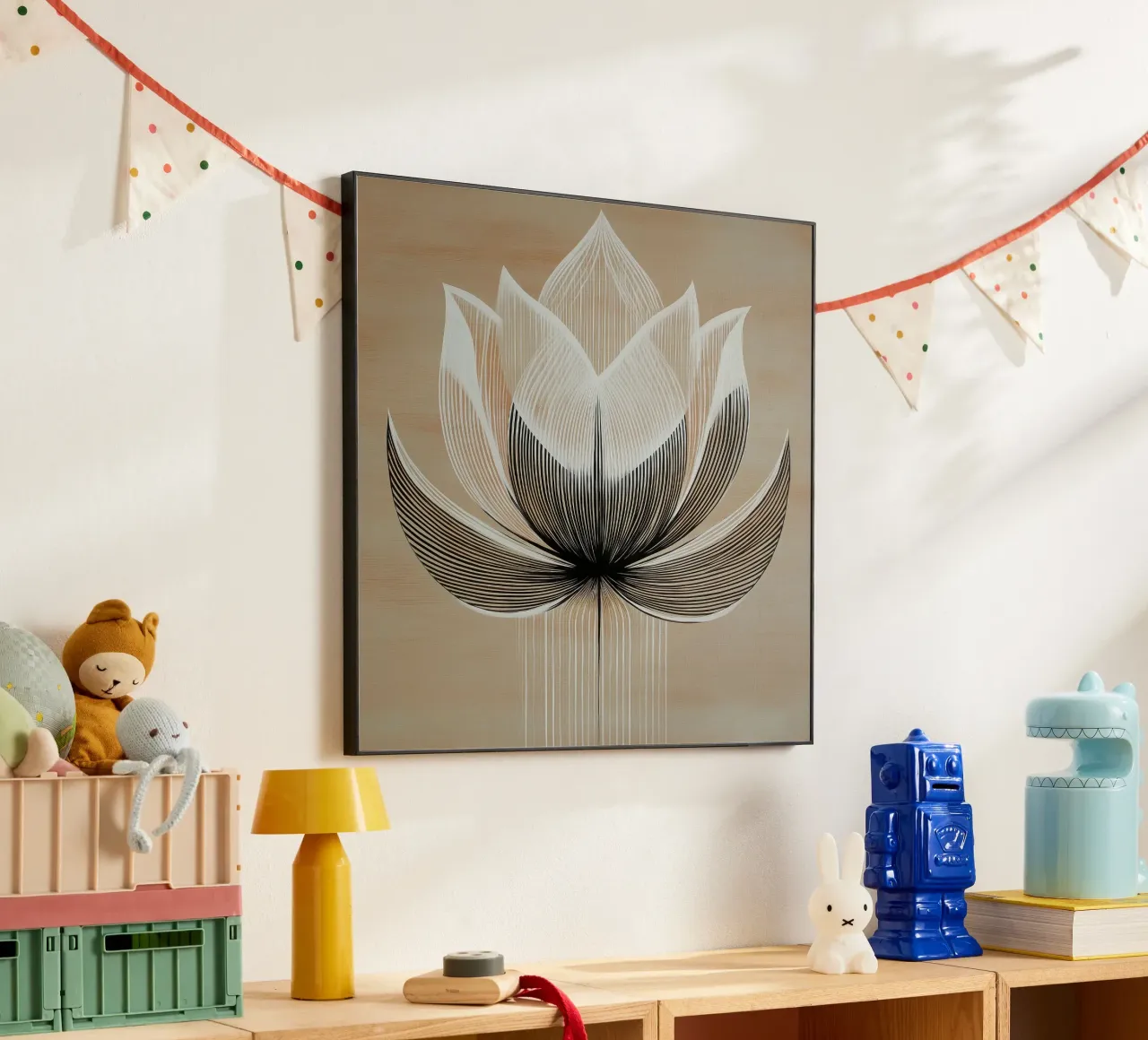 Lotus Bloem alluminio dibond da Imagine