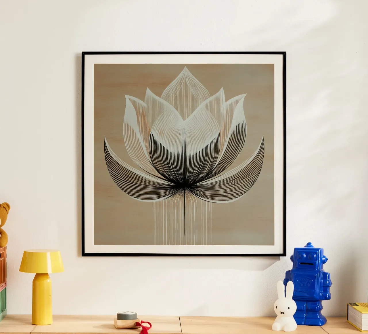 Lotus Bloem carta hahnemühle da Imagine