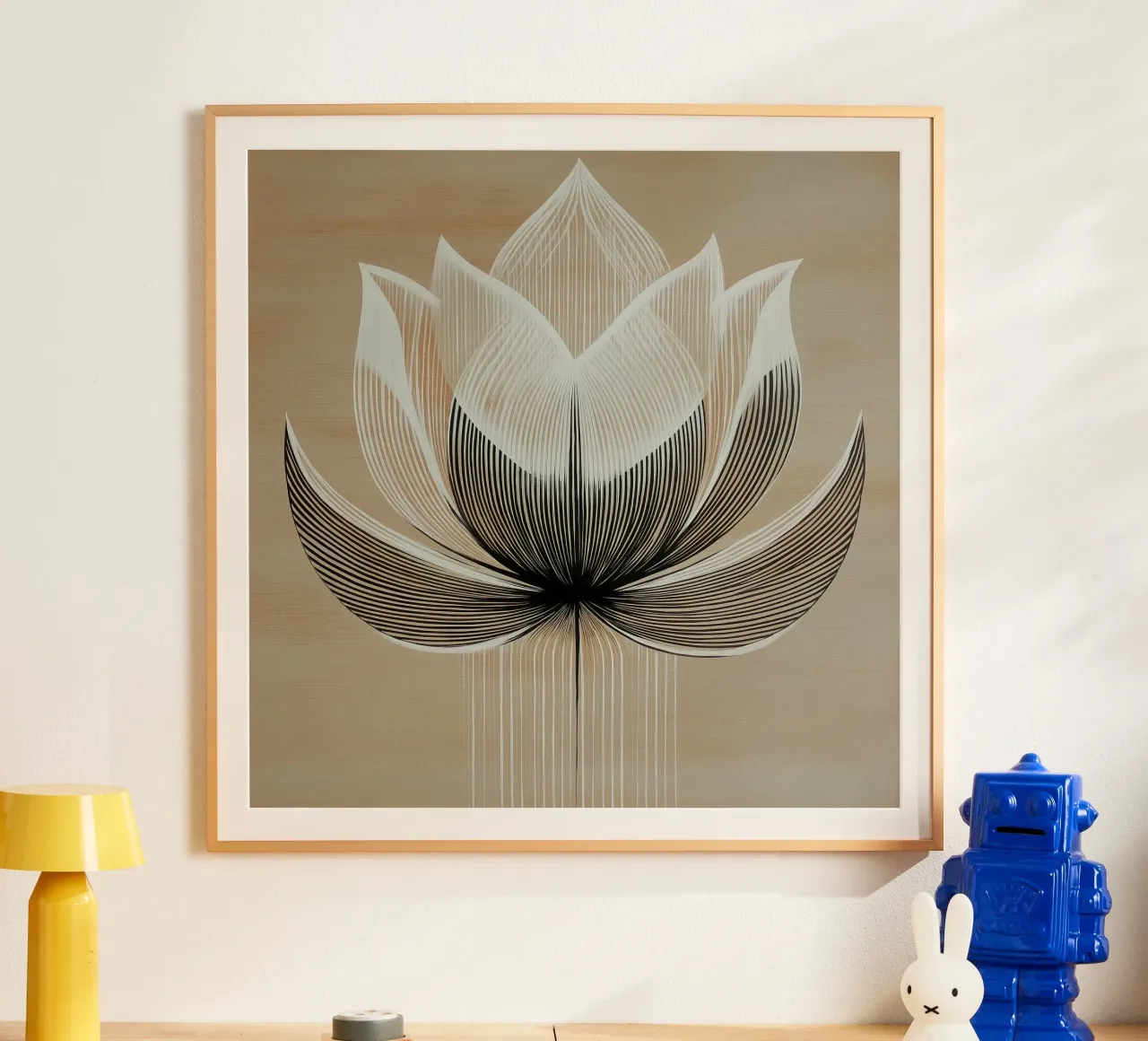Lotus Bloem carta hahnemühle da Imagine