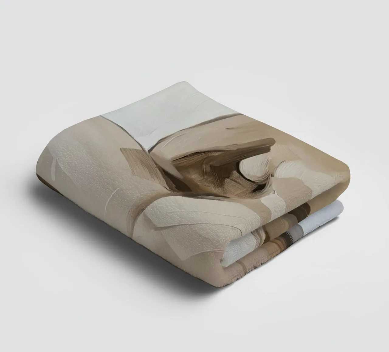Abstract vrouw badhanddoek van Imagine