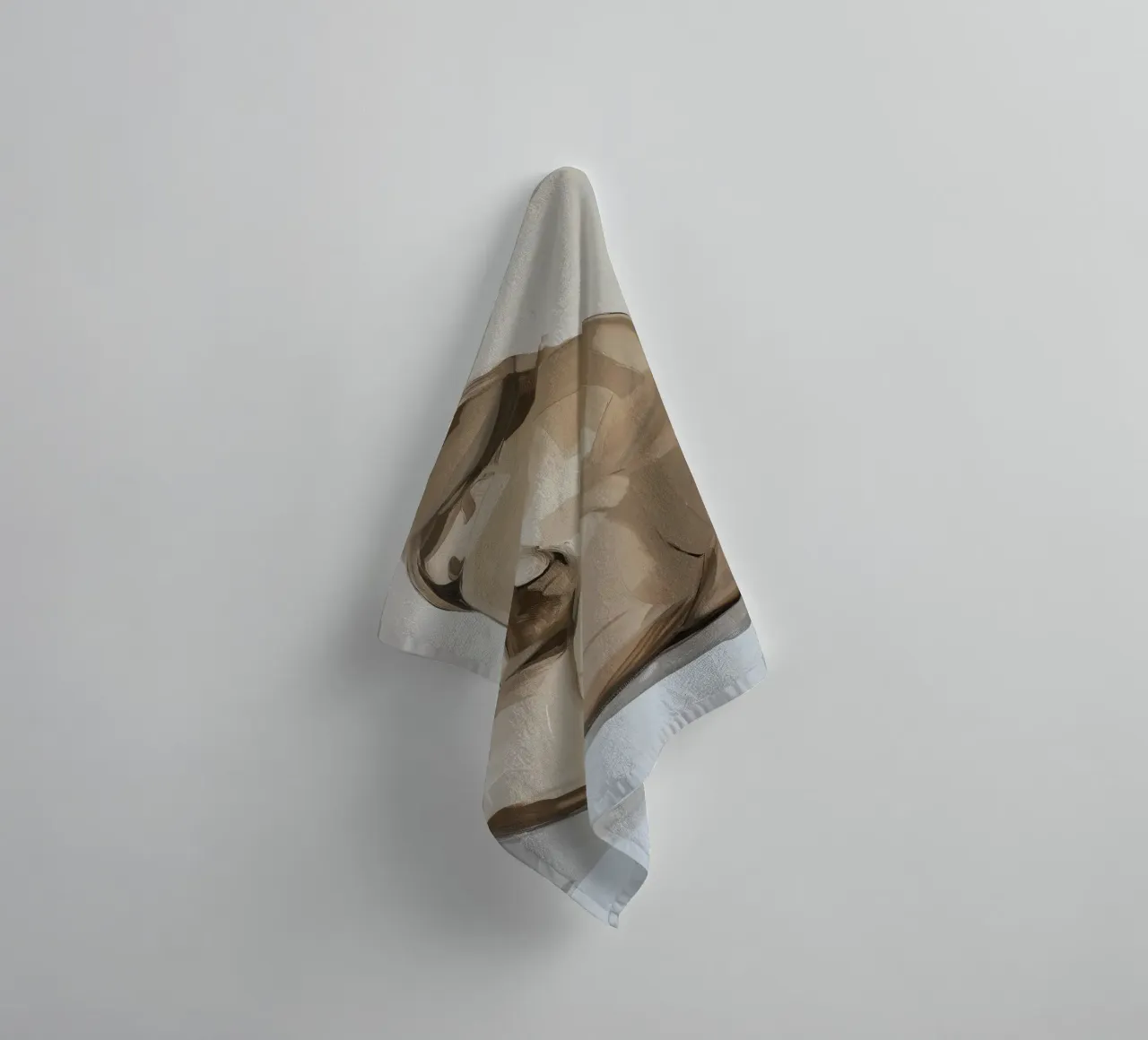 Abstract vrouw badhanddoek van Imagine