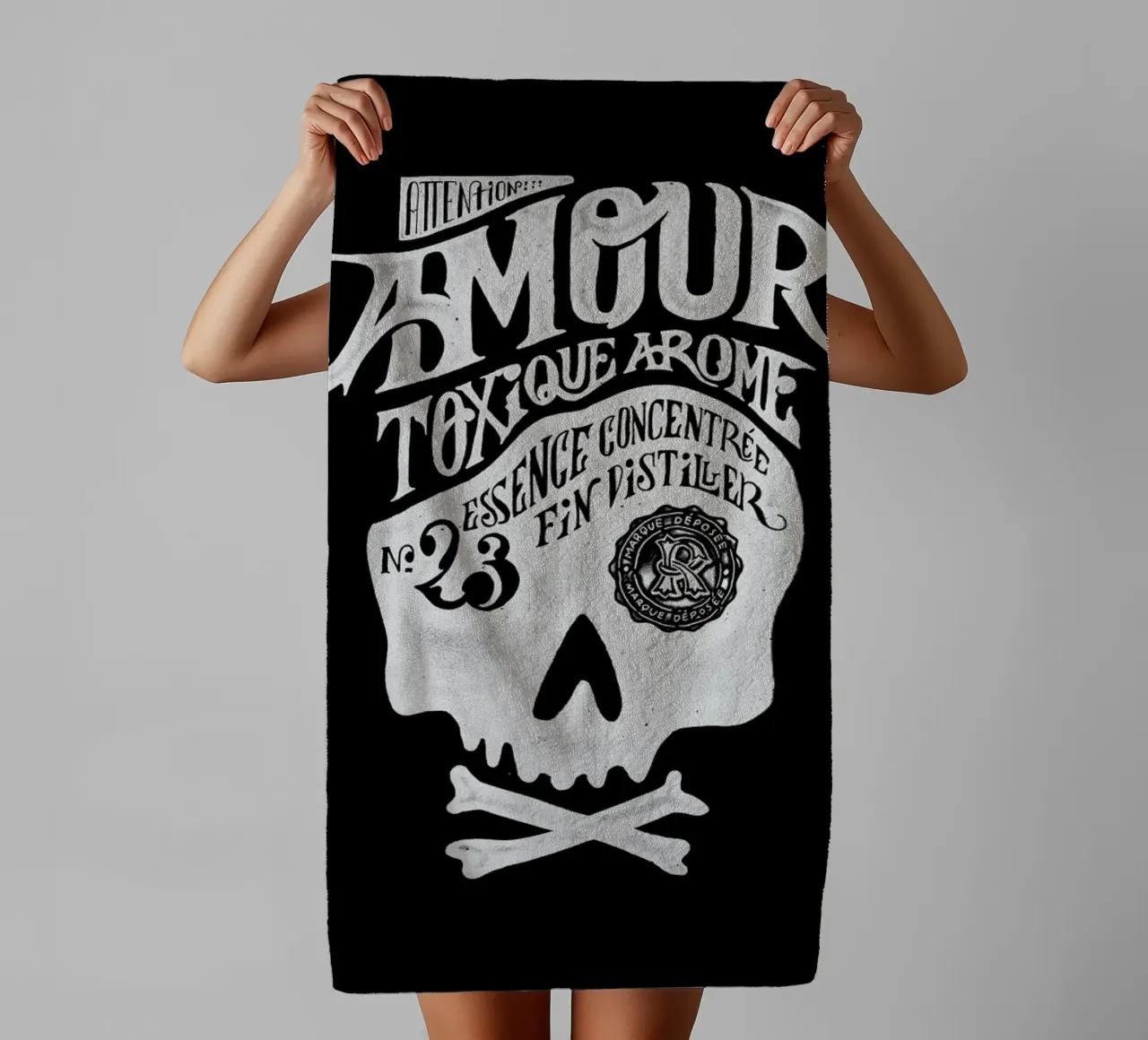 Amour badhanddoek van Matheus Lopes Castro