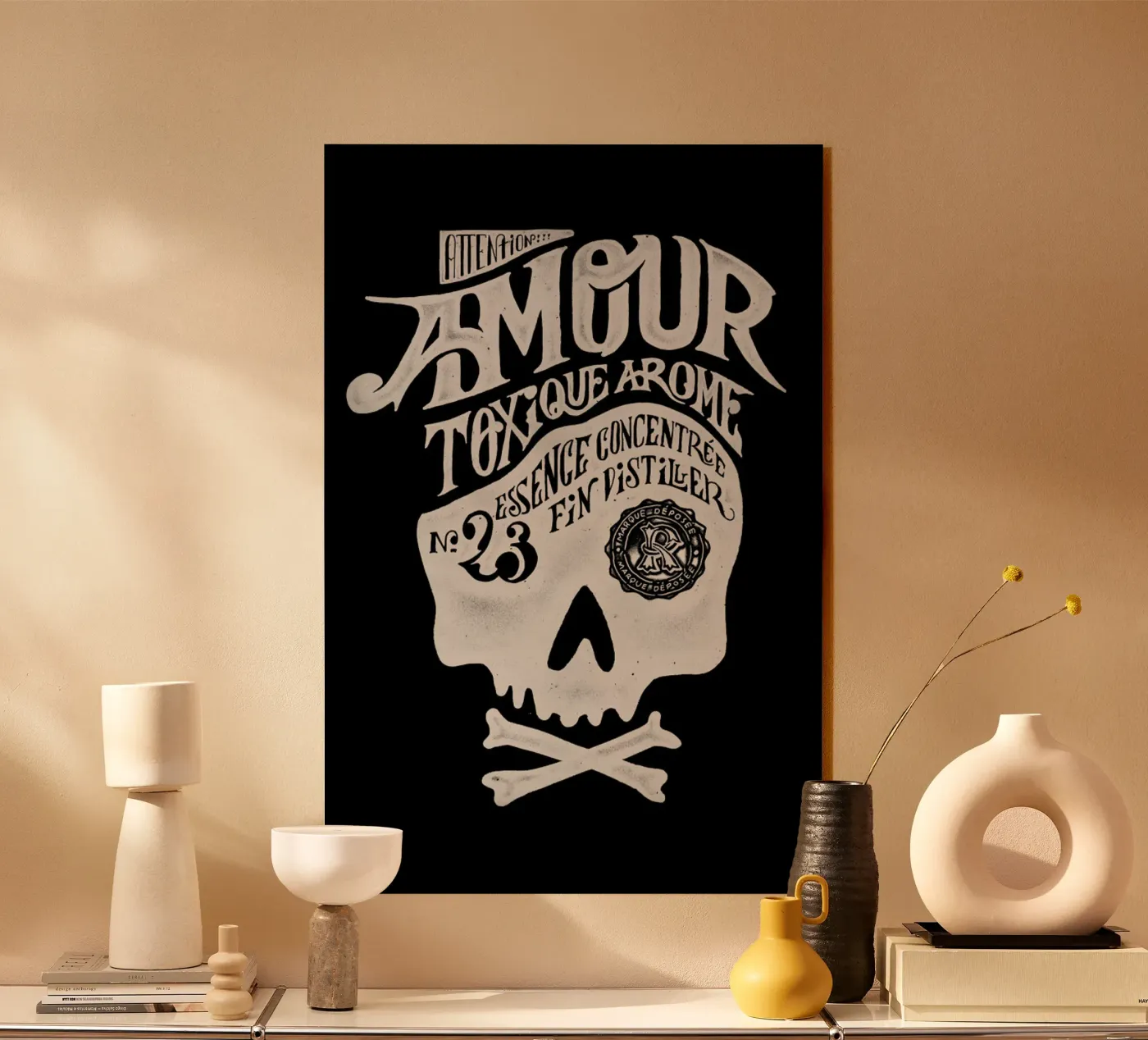 Amour acrylic glass by Matheus Lopes Castro