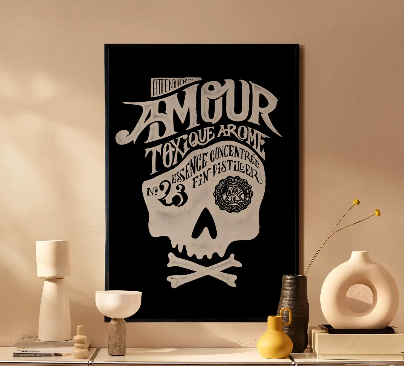 Amour poster by Matheus Lopes Castro