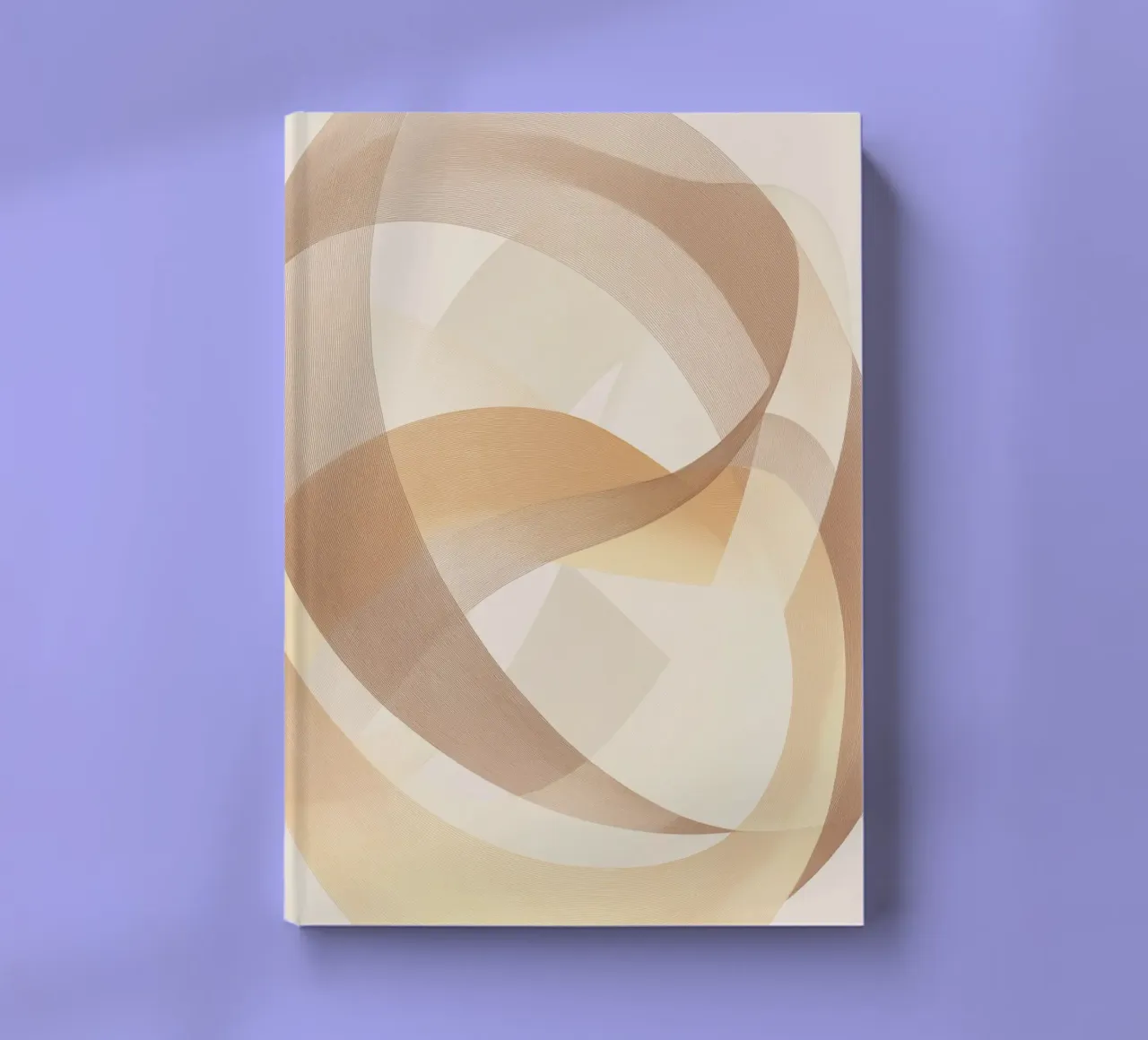 Abstract brown notebook by Imagine