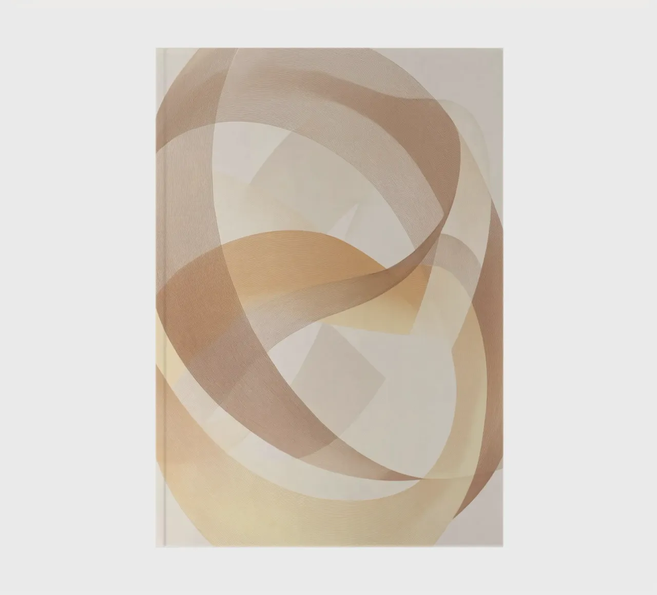 Abstract brown notebook by Imagine