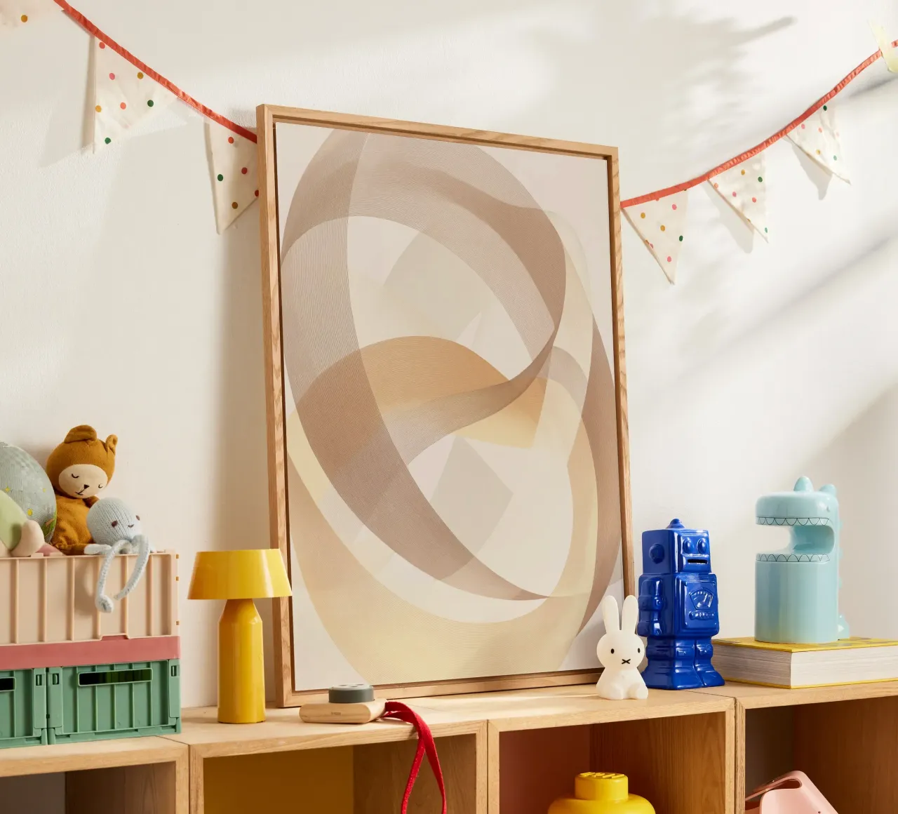 Abstrait brun plexiglas de Imagine