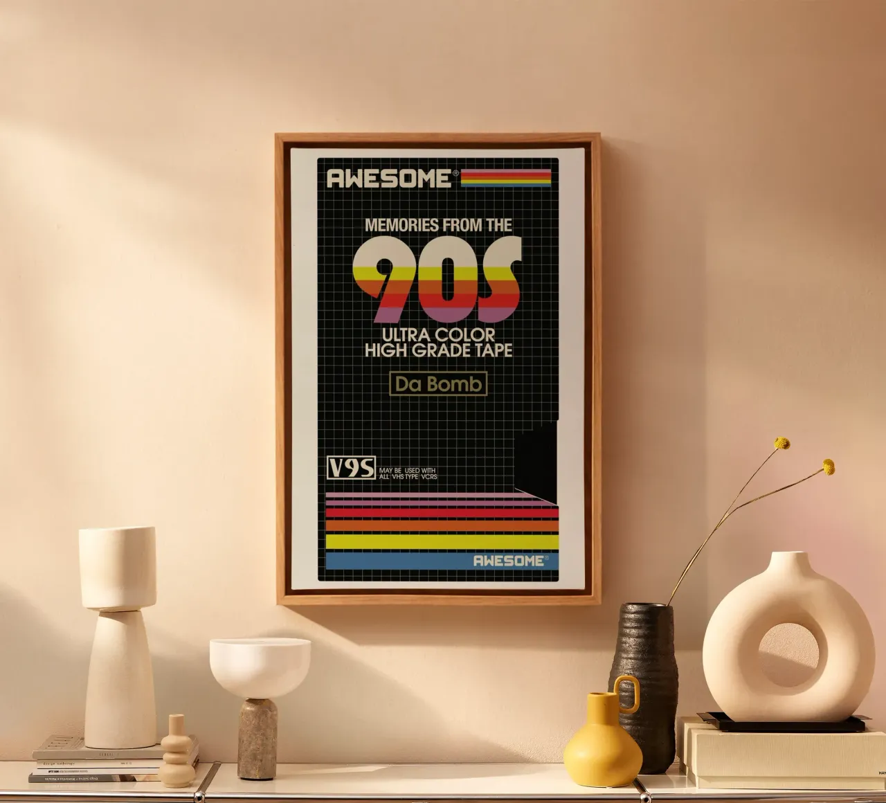 90S tela con Cornice a cassetta da Matheus Lopes Castro