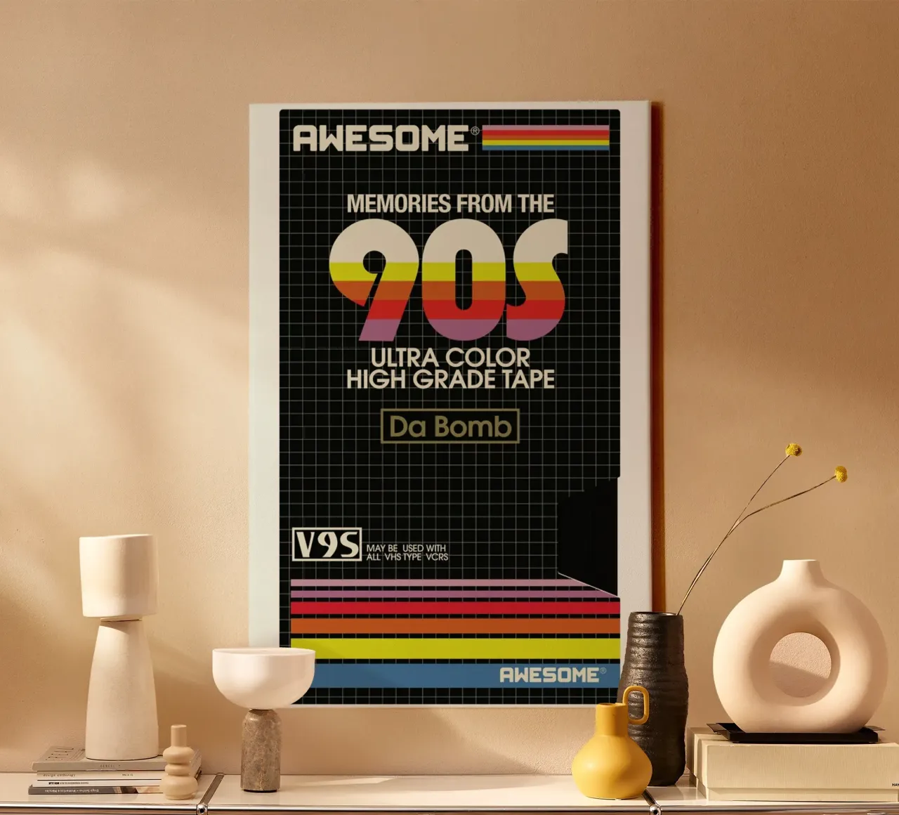 90S tela con Cornice a cassetta da Matheus Lopes Castro