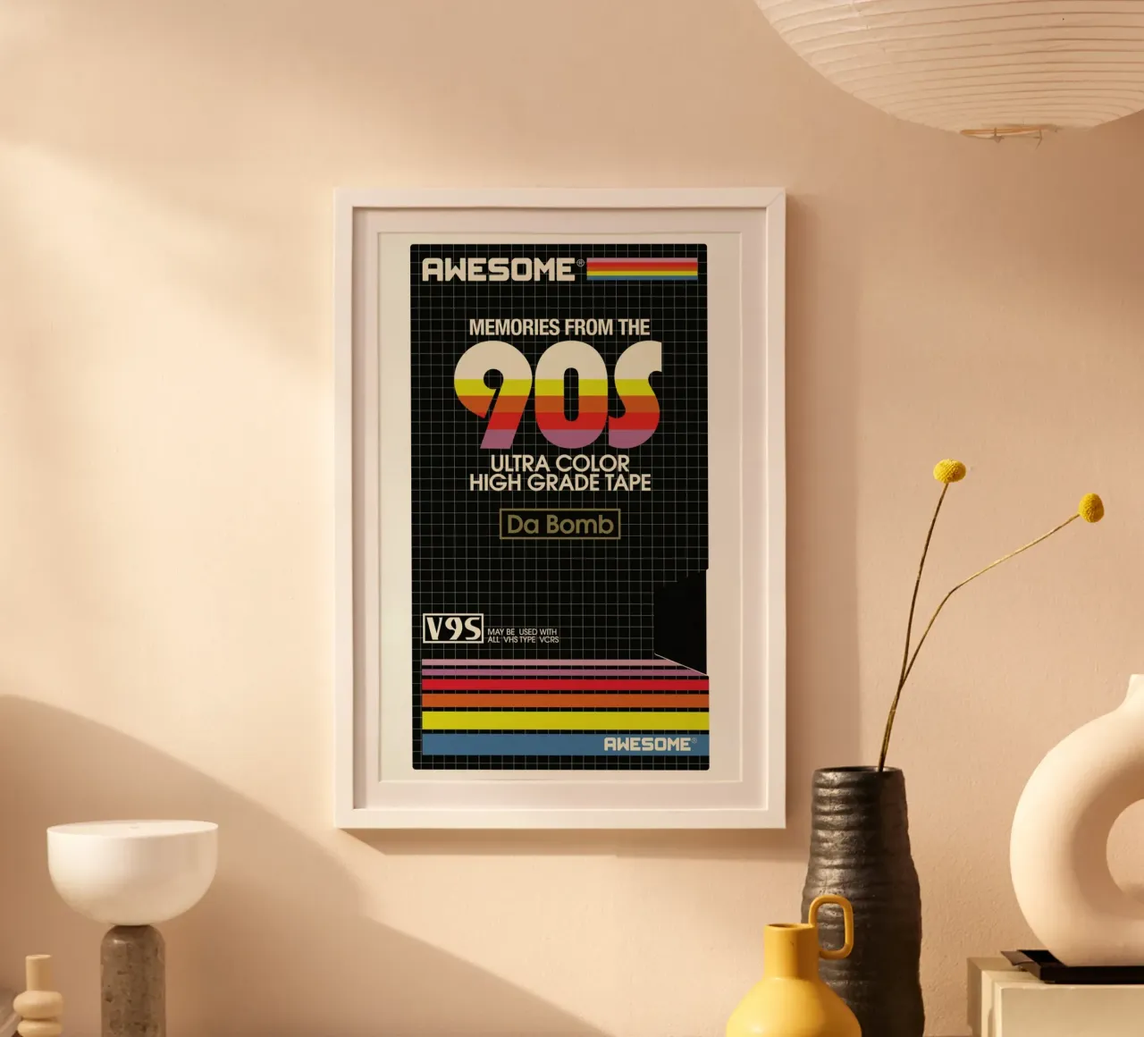 90S poster con telaio in plastica da Matheus Lopes Castro