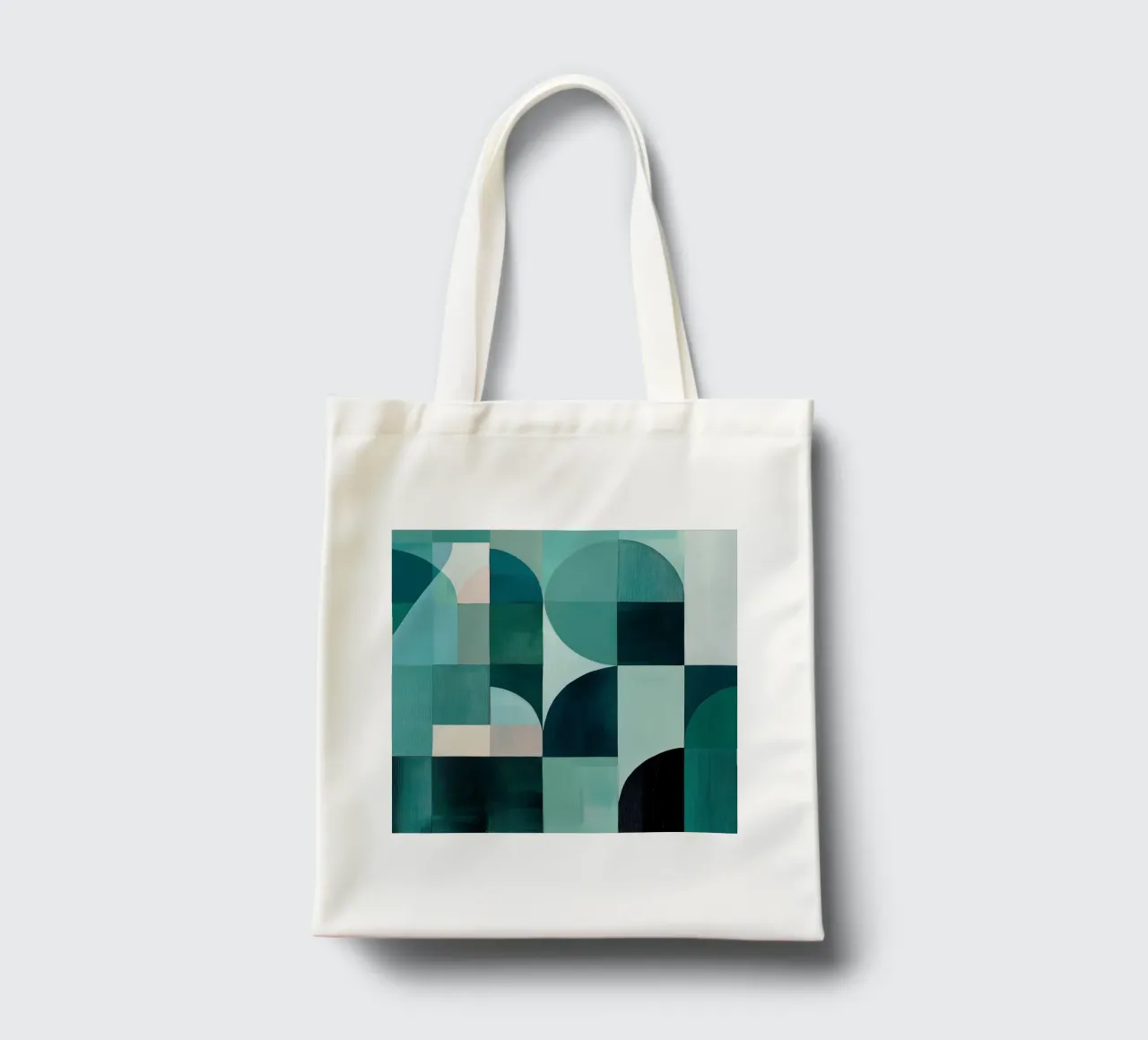 Blu astratto borsa in juta da Imagine
