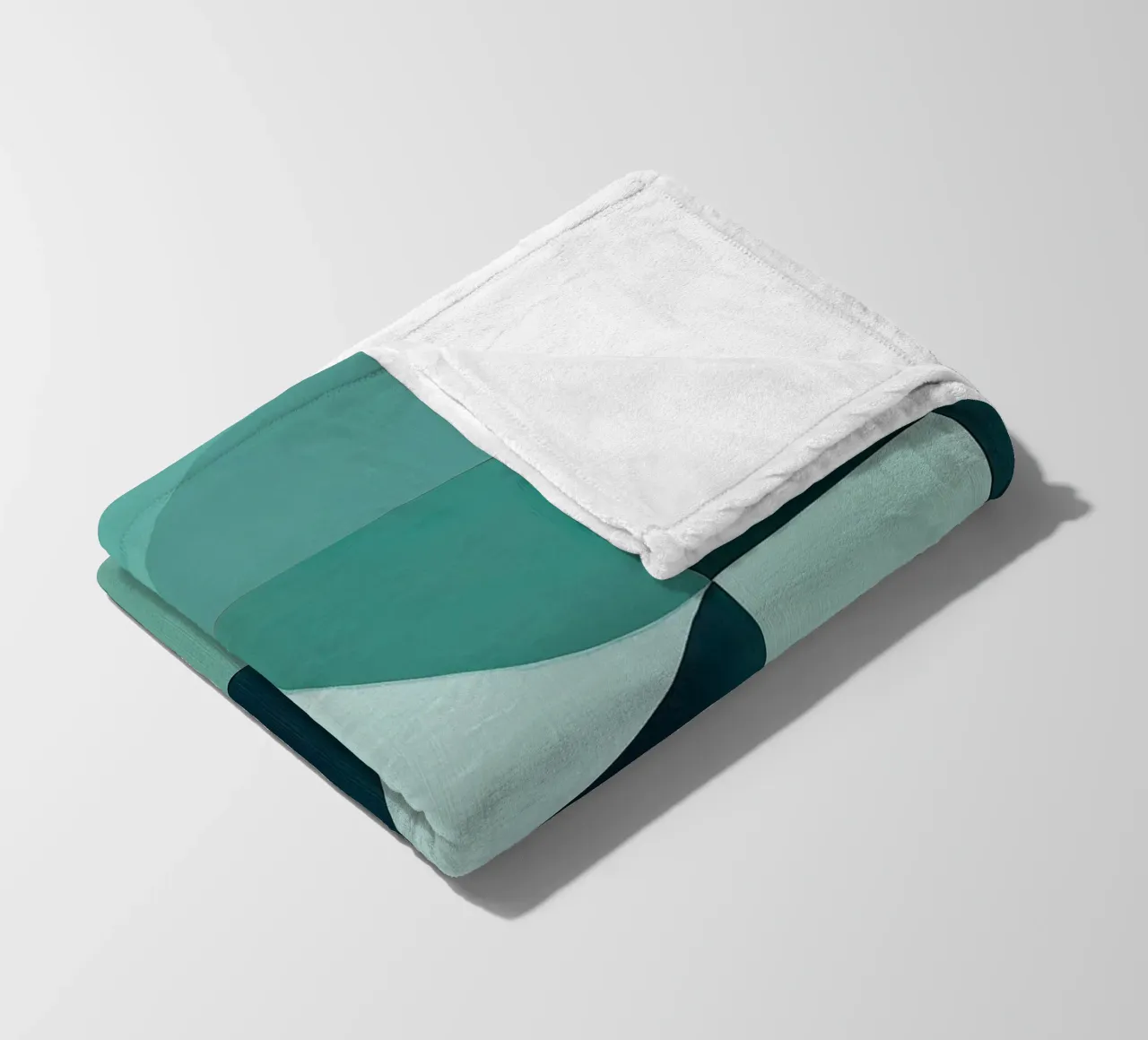 Blu astratto coperta in pile da Imagine
