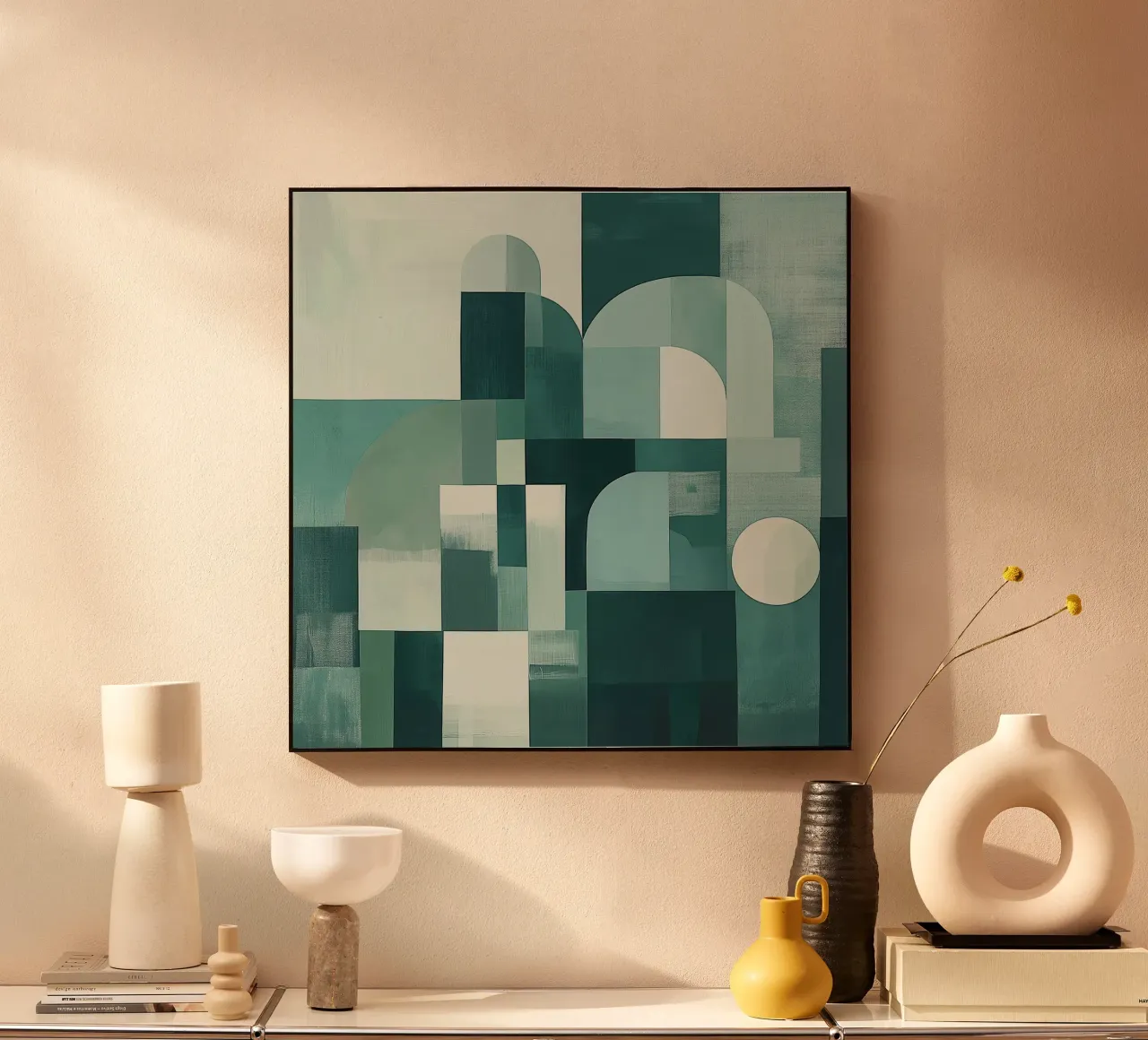 Blu astratto plexiglass da Imagine