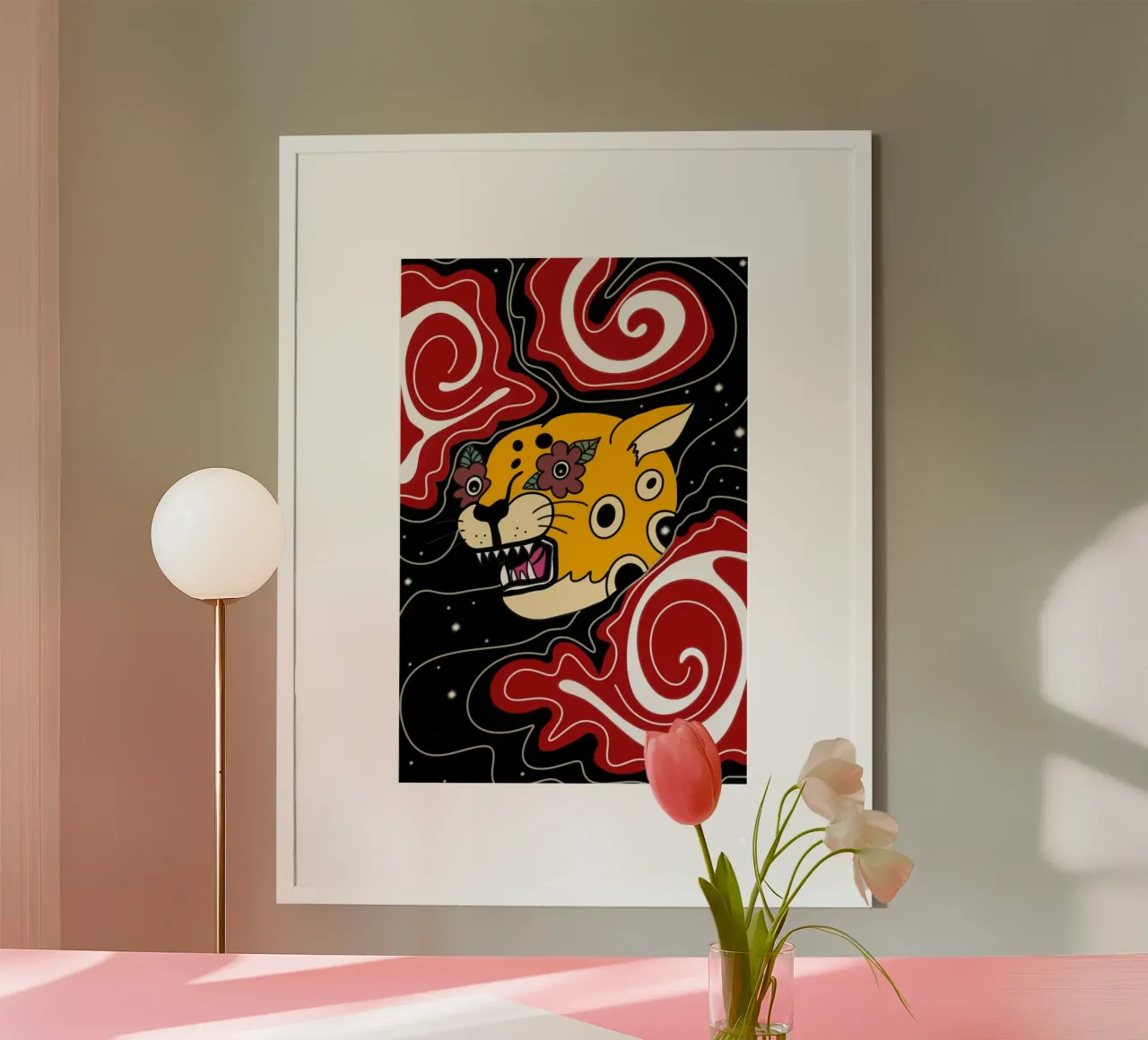 KosmoPard poster con telaio in alluminio da Lumenia