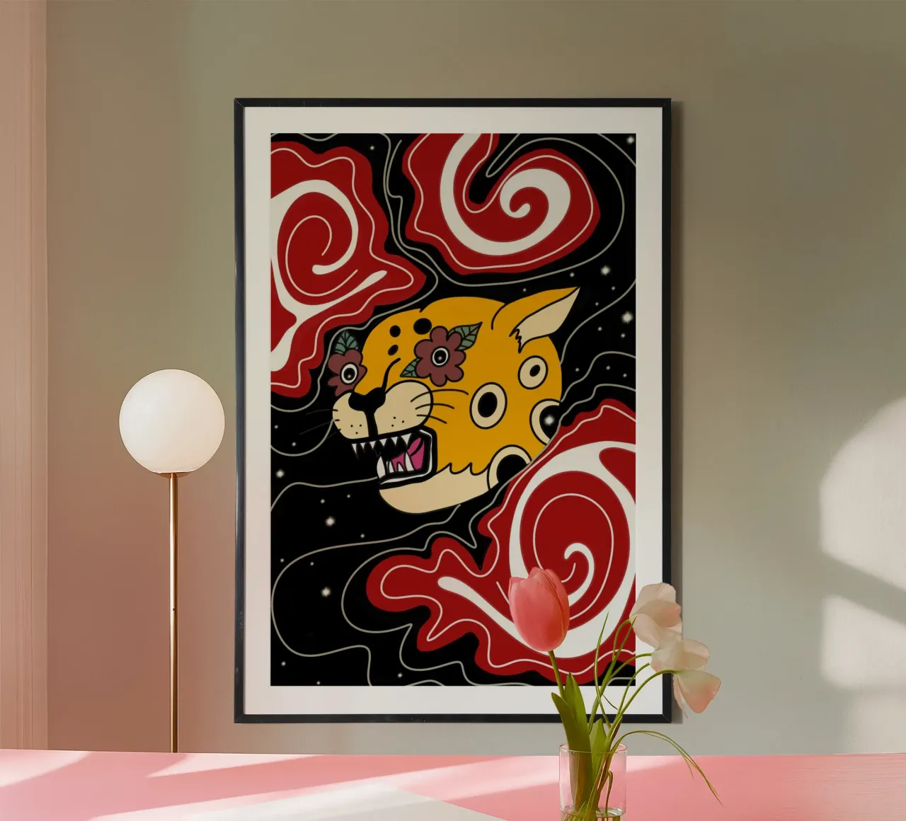 KosmoPard poster con telaio in alluminio da Lumenia