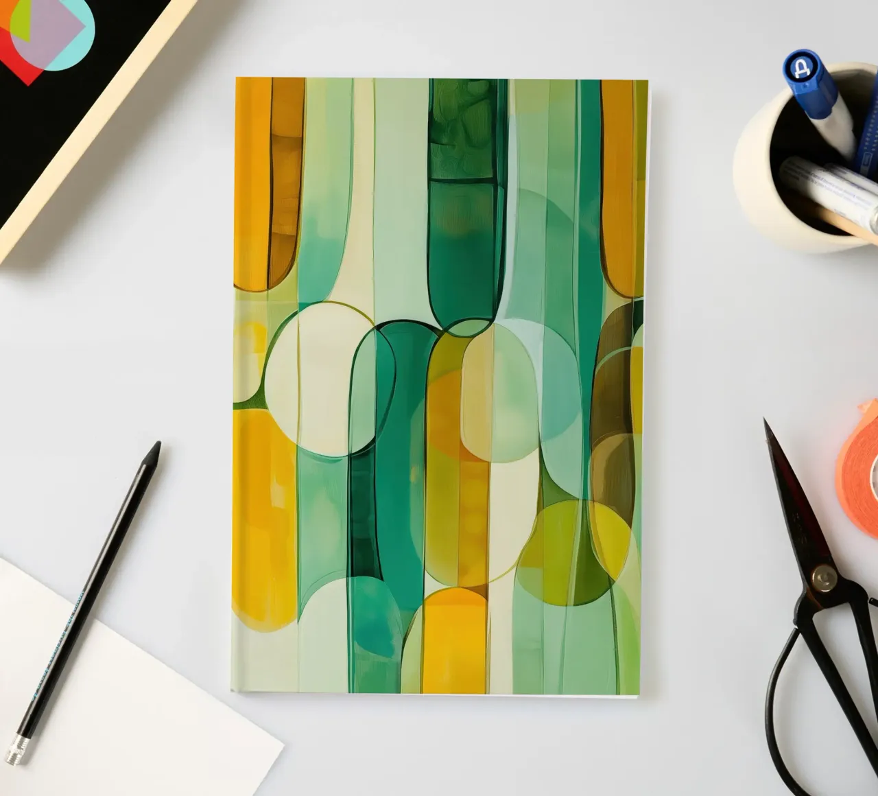 Abstract organisch notebook by Imagine