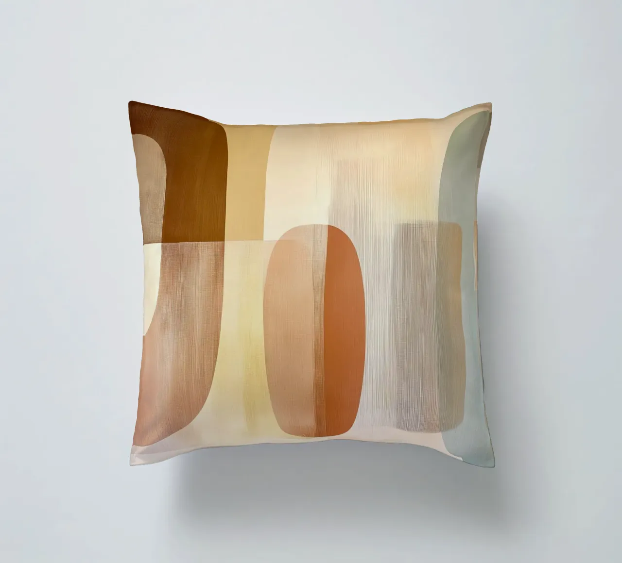 Abstrait brun coussin de Imagine