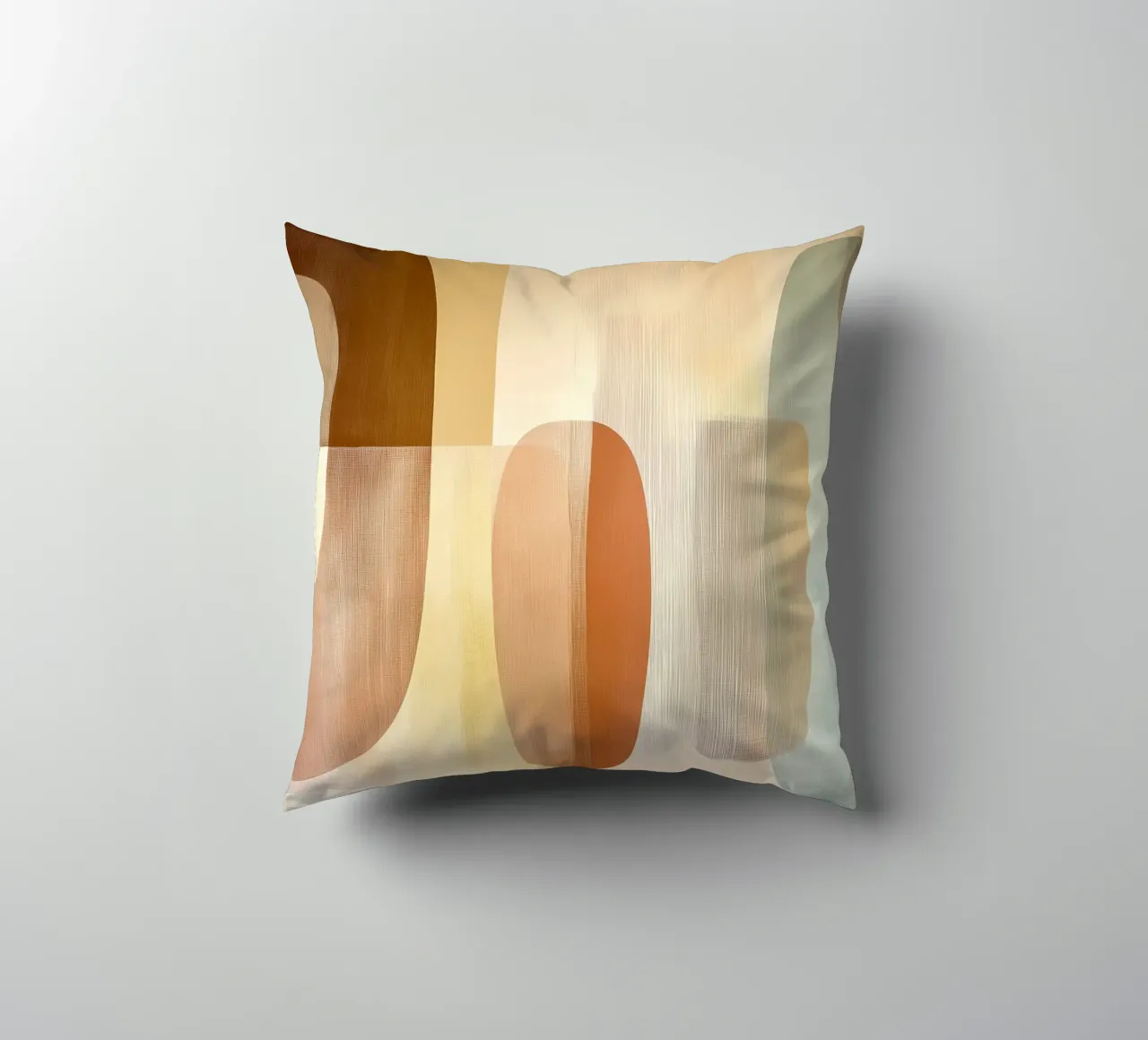 Abstrait brun coussin de Imagine