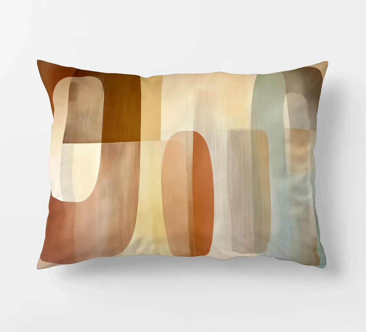 Abstrait brun coussin de Imagine
