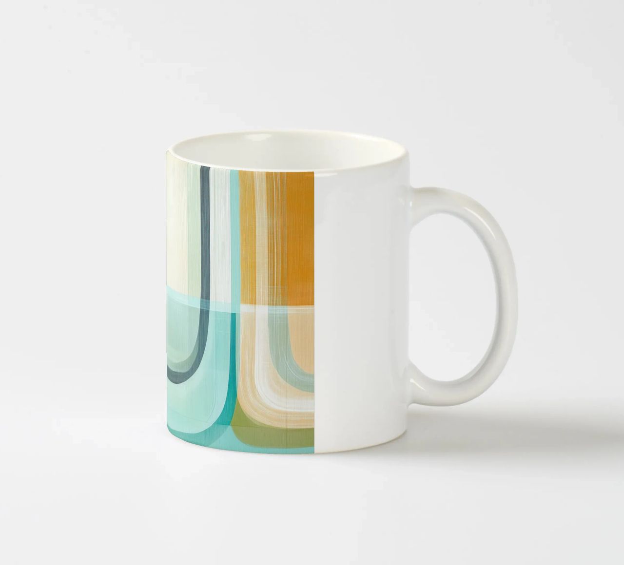 Astratto retrò tazza in ceramica da Imagine