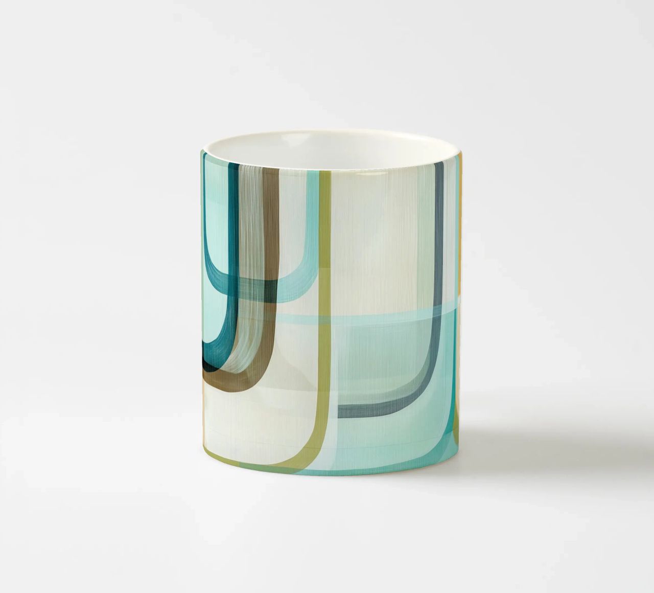 Astratto retrò tazza in ceramica da Imagine