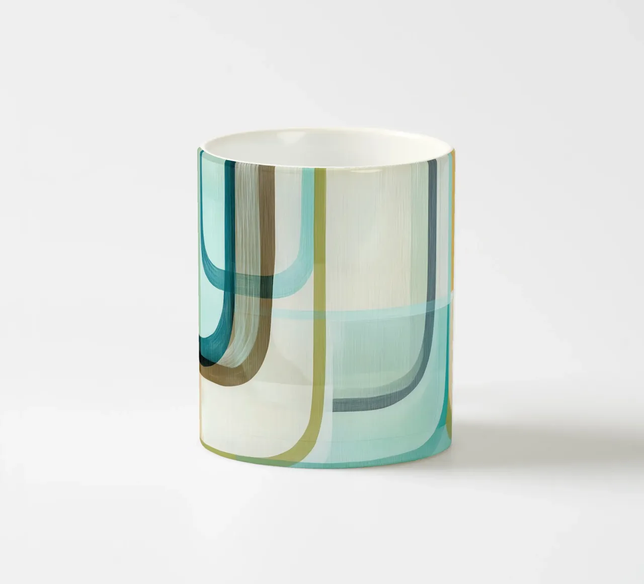 Astratto retrò tazza in ceramica da Imagine