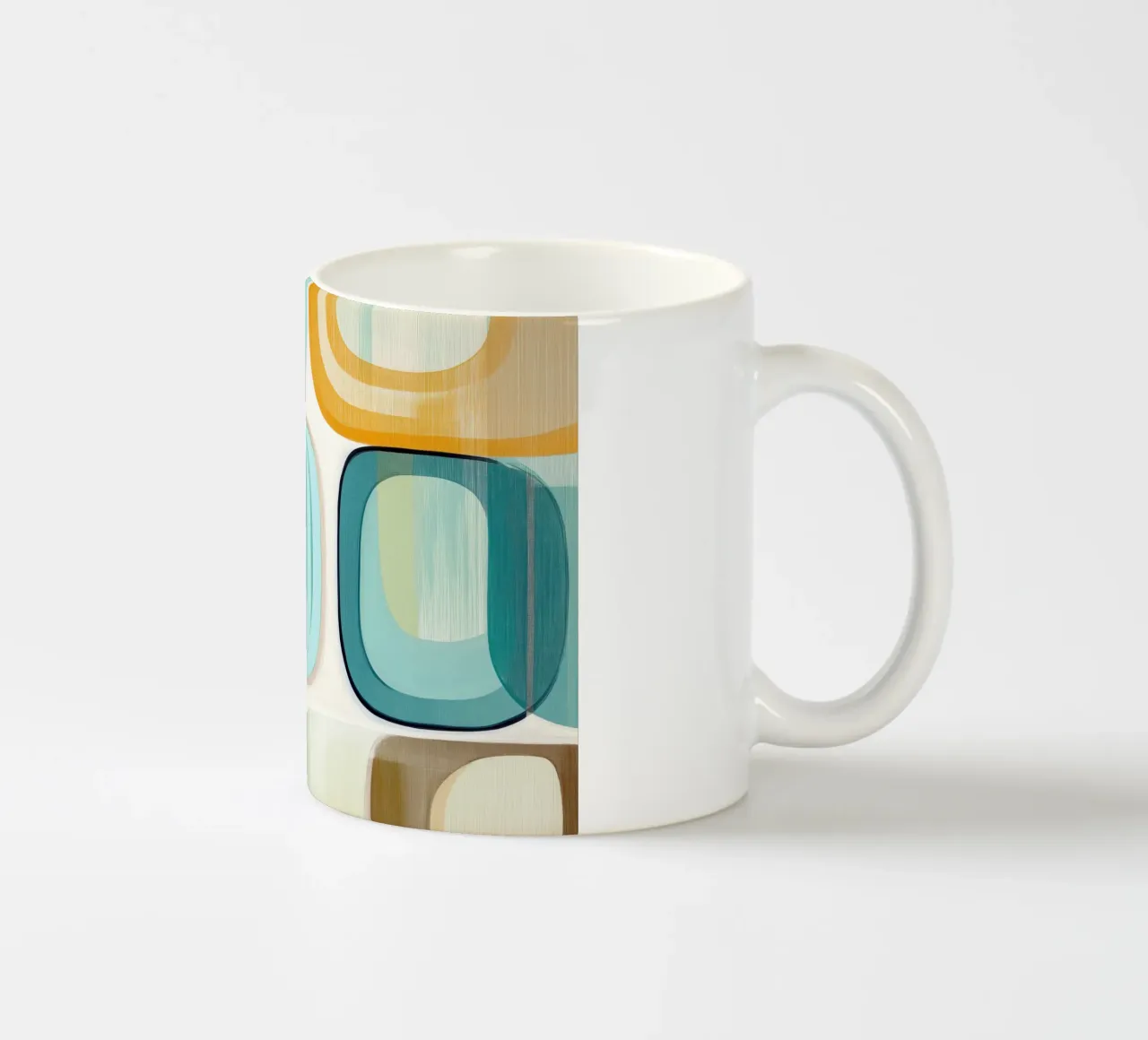 Astratto retrò tazza in ceramica da Imagine