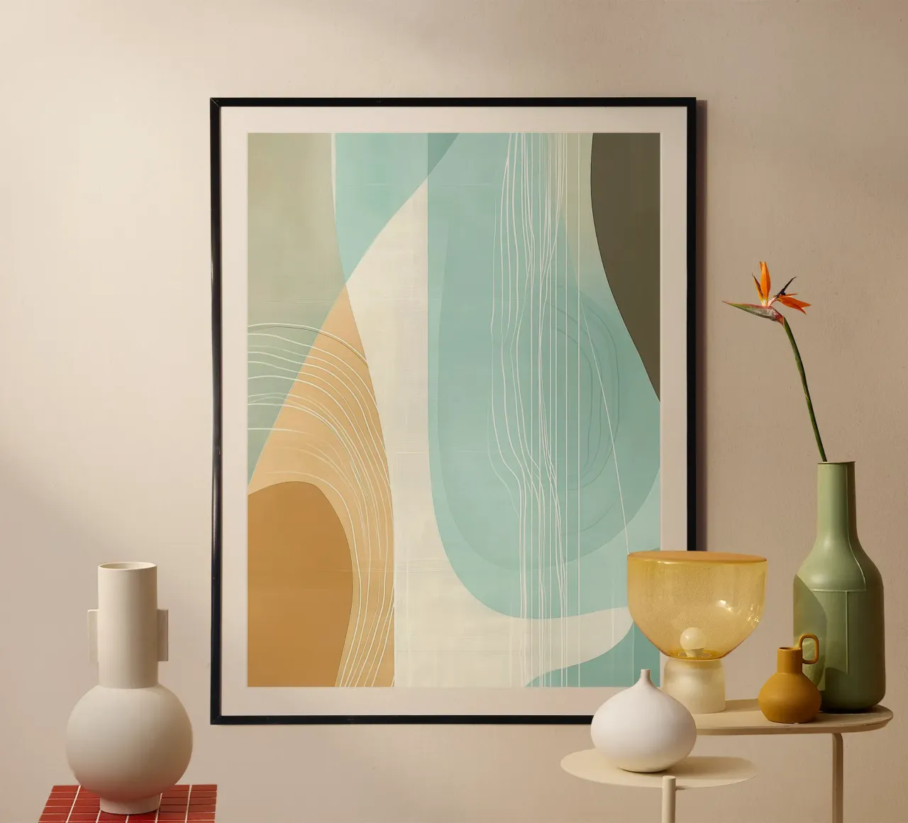 Abstract naturel hahnemühle by Imagine