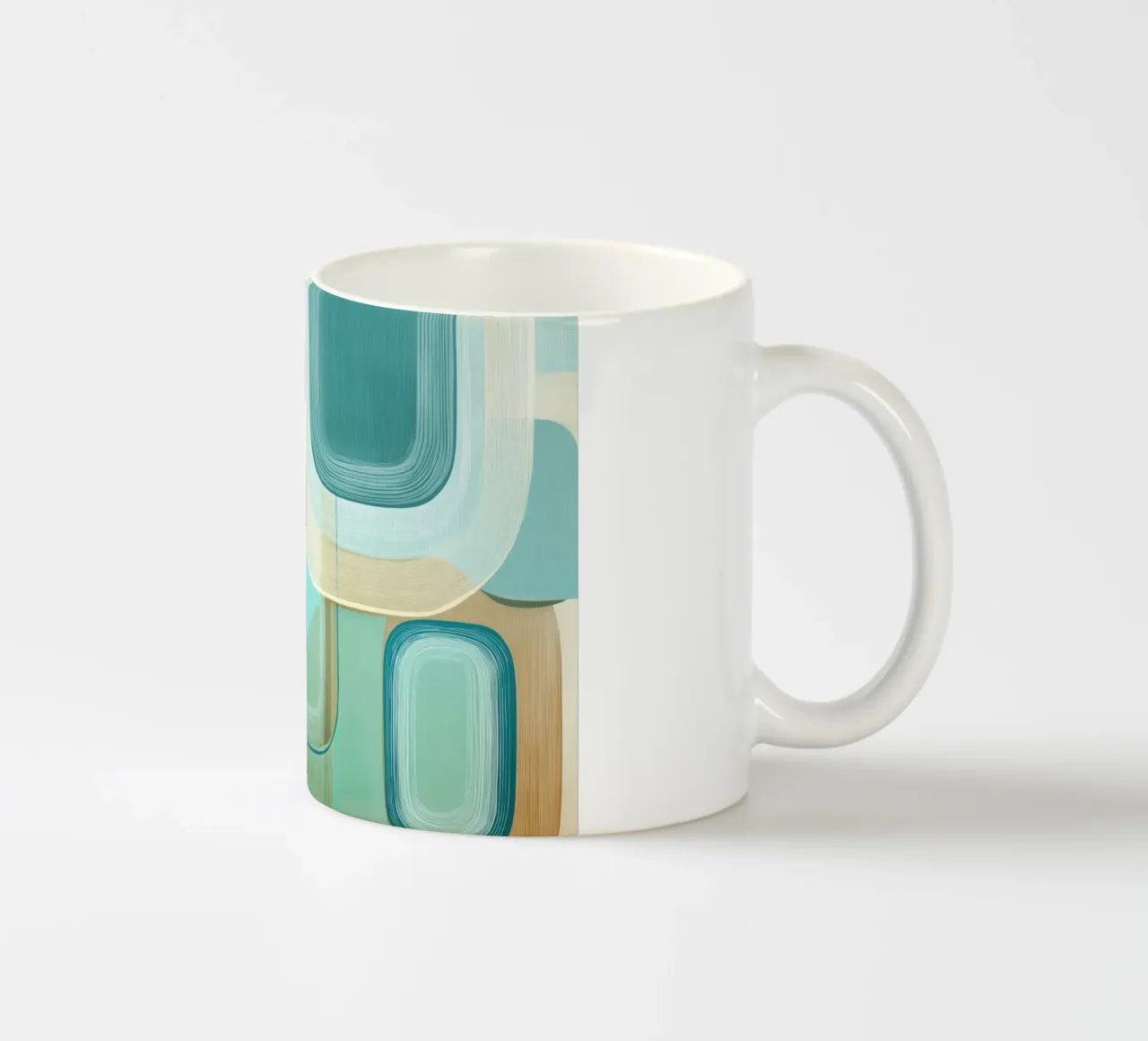 Astratto retrò tazza in ceramica da Imagine