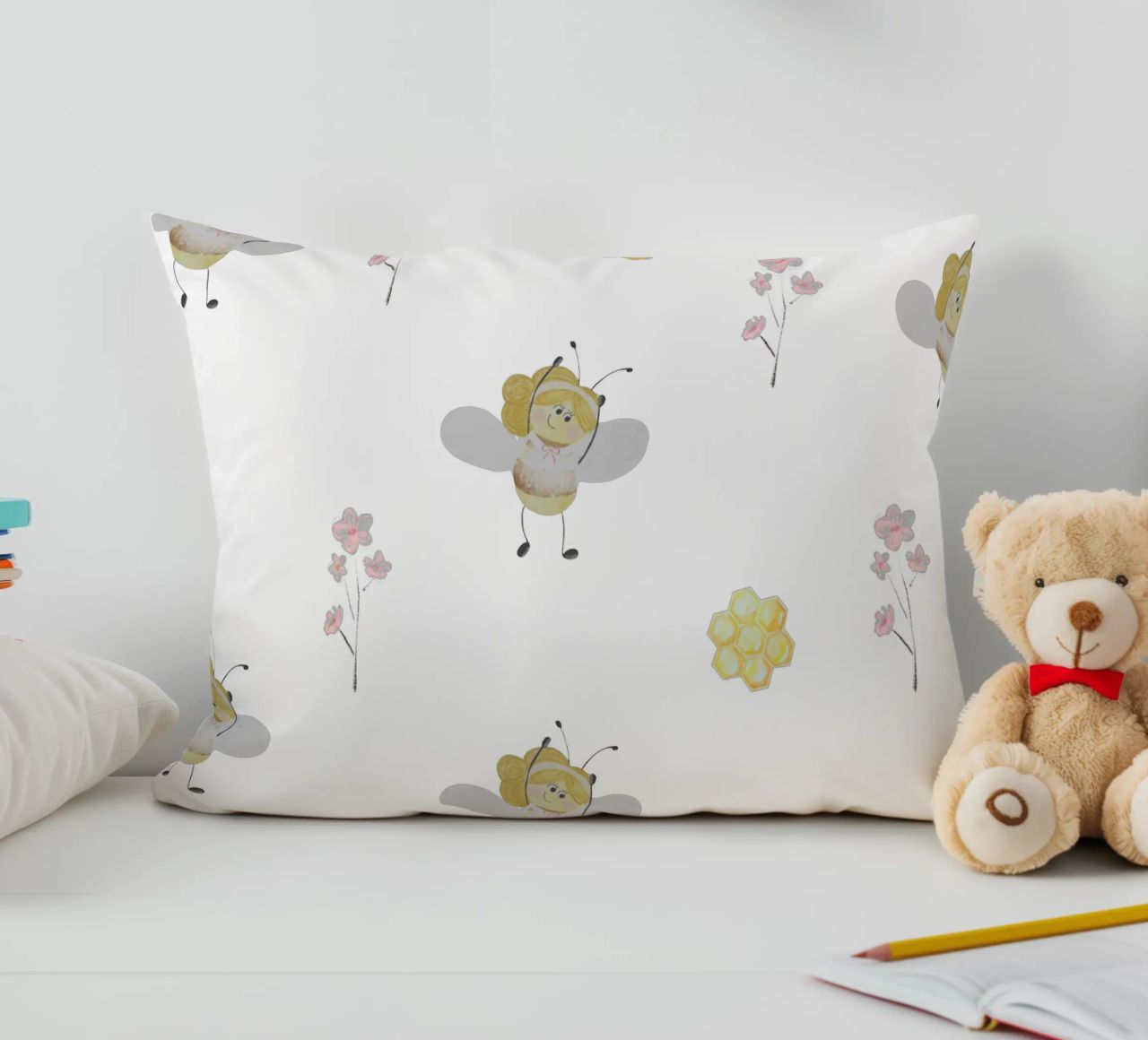 Api e fiori cuscino da HummelBär