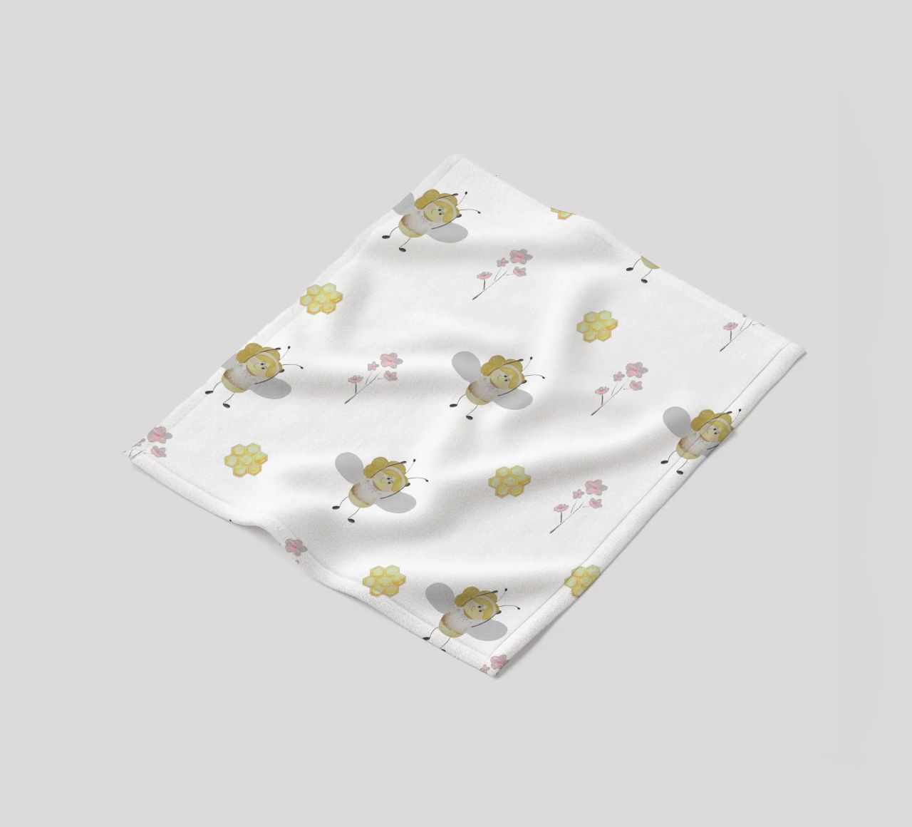 Api e fiori coperta in pile da HummelBär