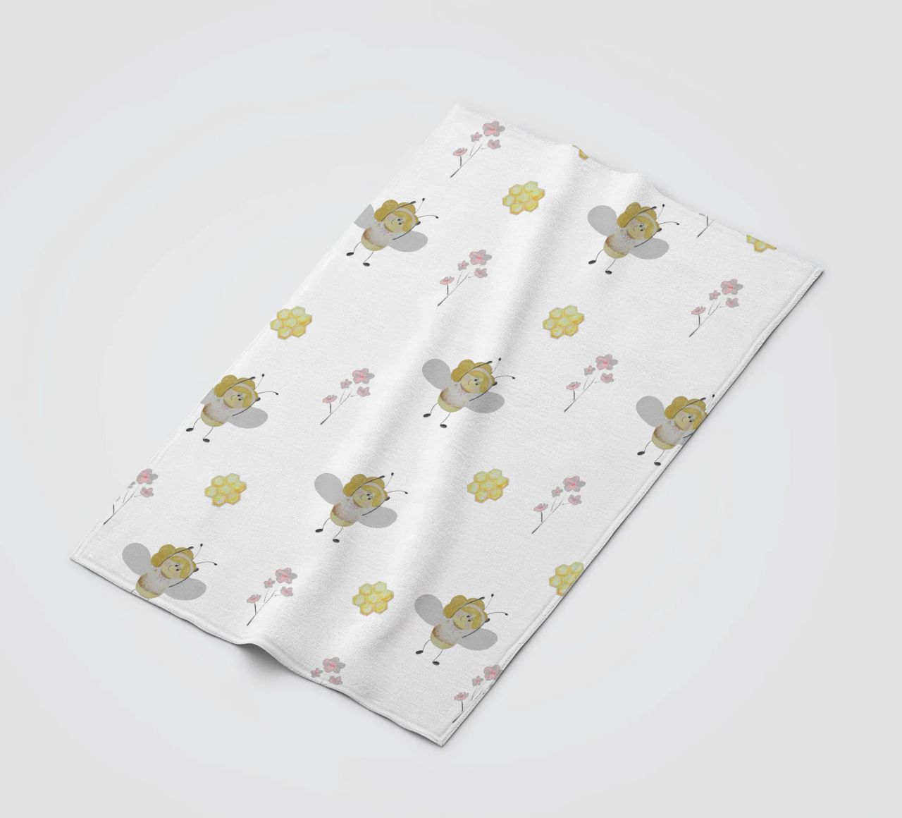 Api e fiori coperta in pile da HummelBär