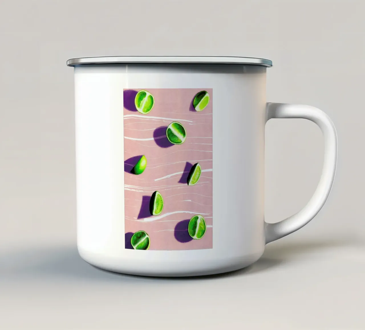 Fruit 10 tazza in smalto da STUDIO LEEMO