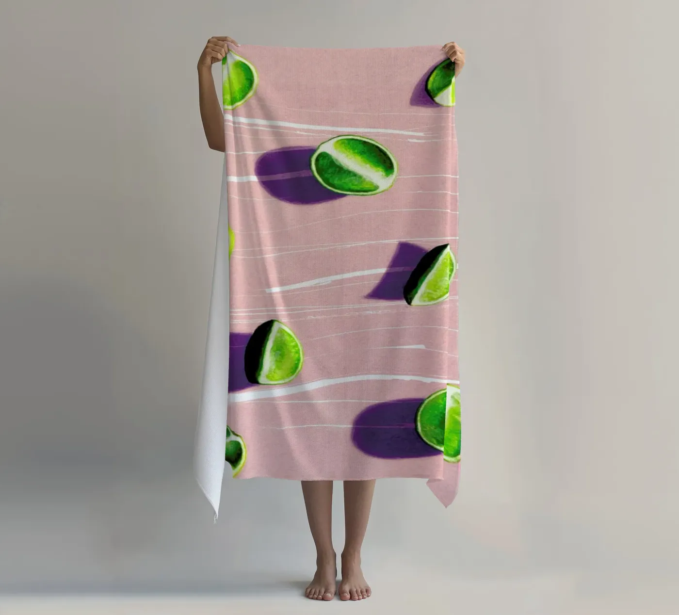 Fruit 10 beach towel by STUDIO LEEMO