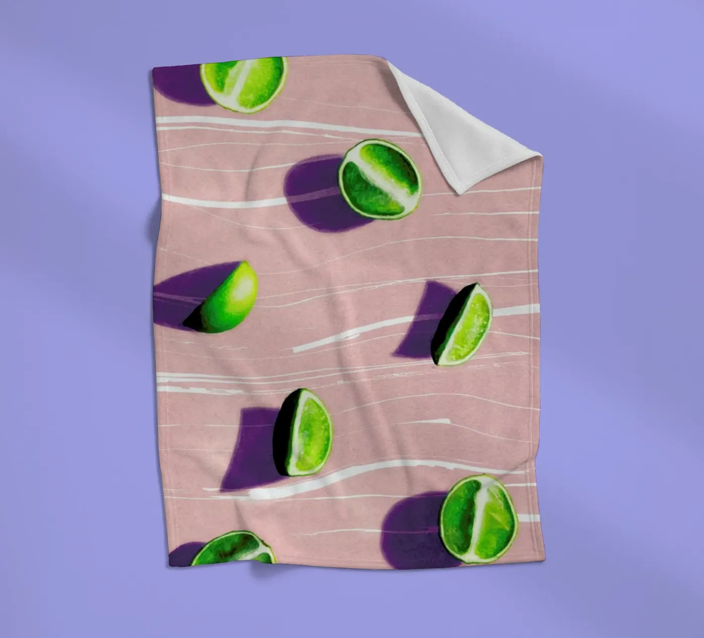 Fruit 10 fleecedeken van STUDIO LEEMO