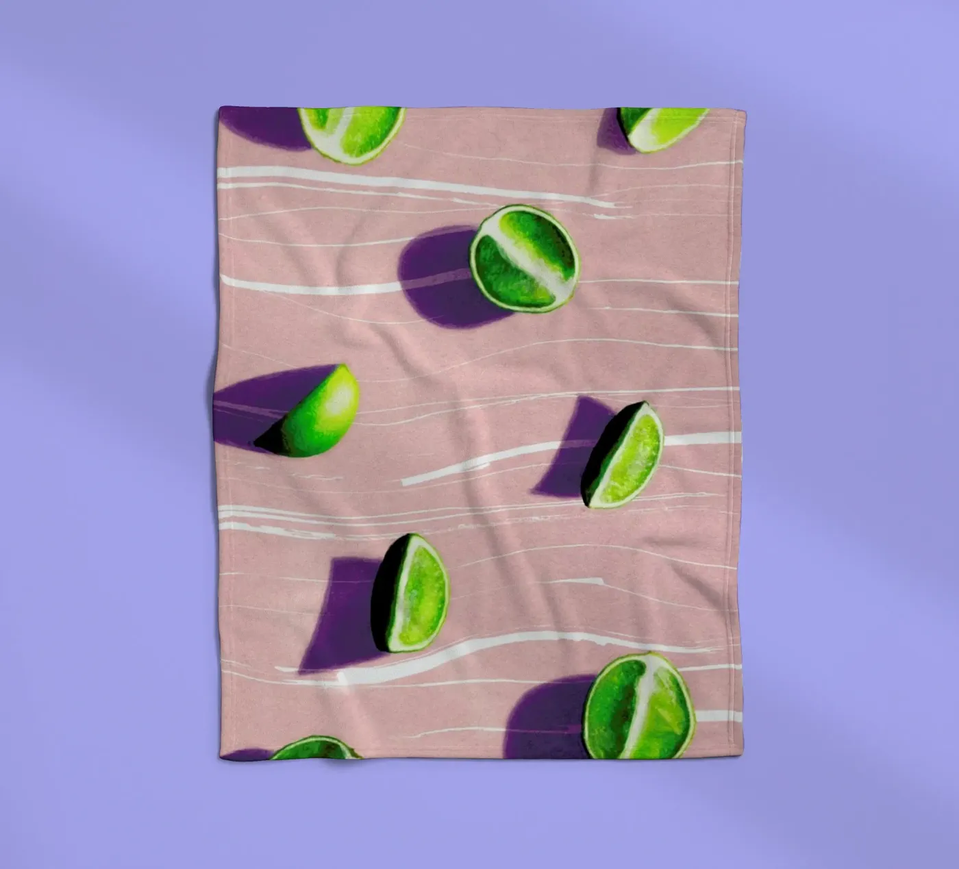 Fruit 10 fleecedeken van STUDIO LEEMO