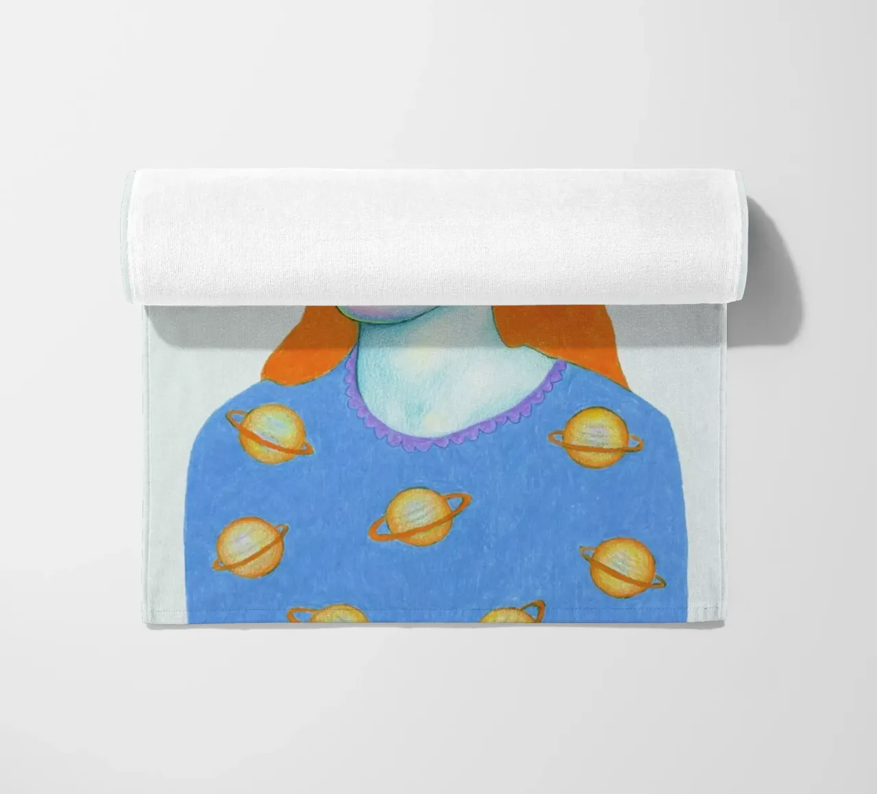 Saturngirl serviette de plage de Natalie Foss
