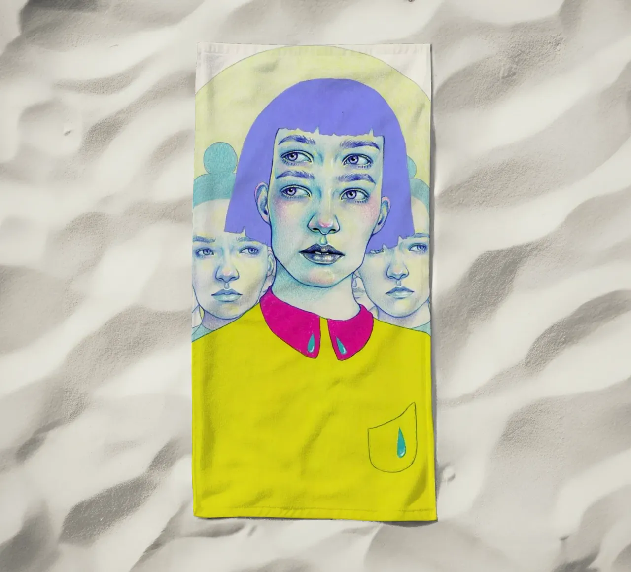 Together/Alone telo mare da Natalie Foss