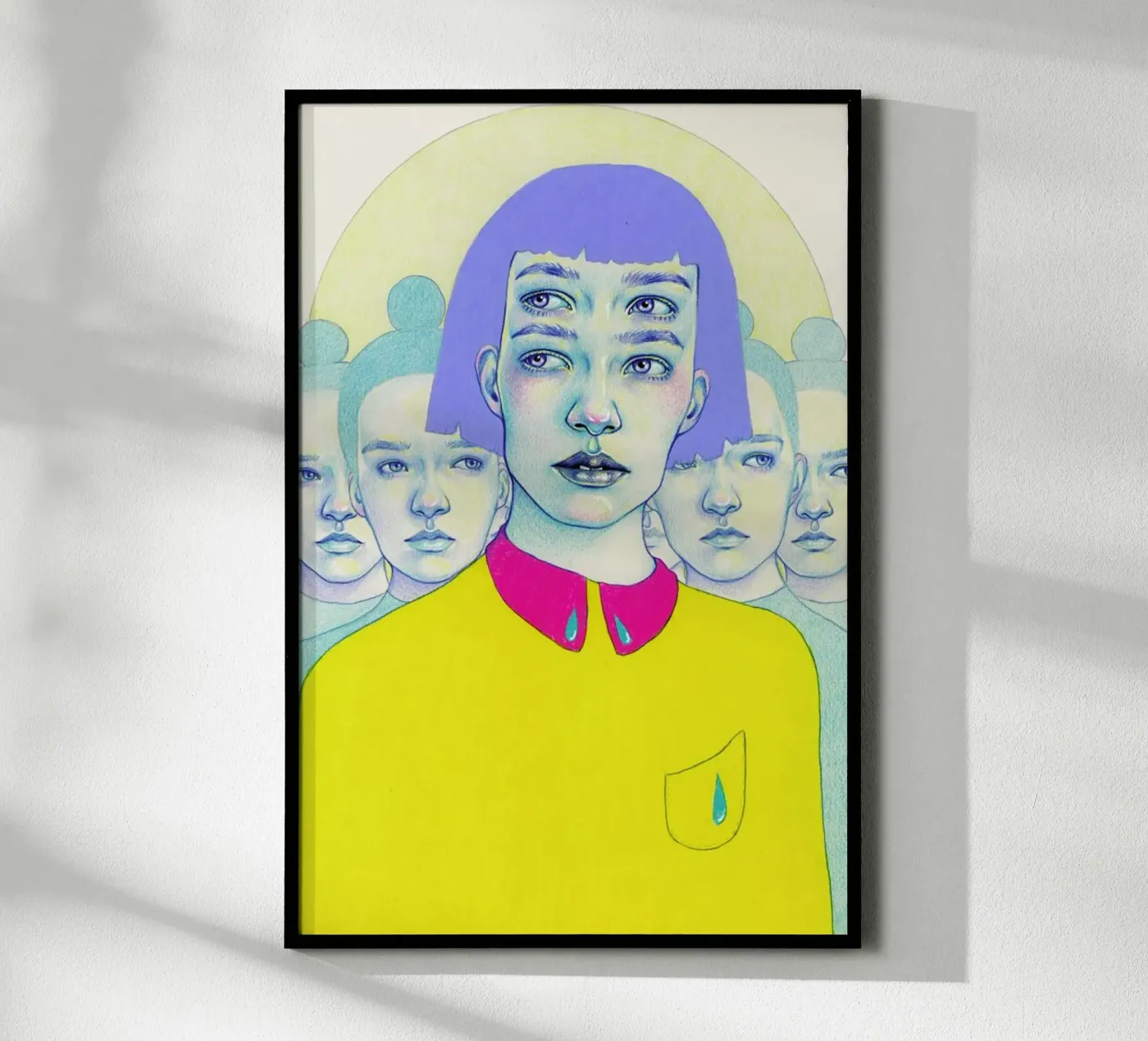 Together/Alone poster van Natalie Foss